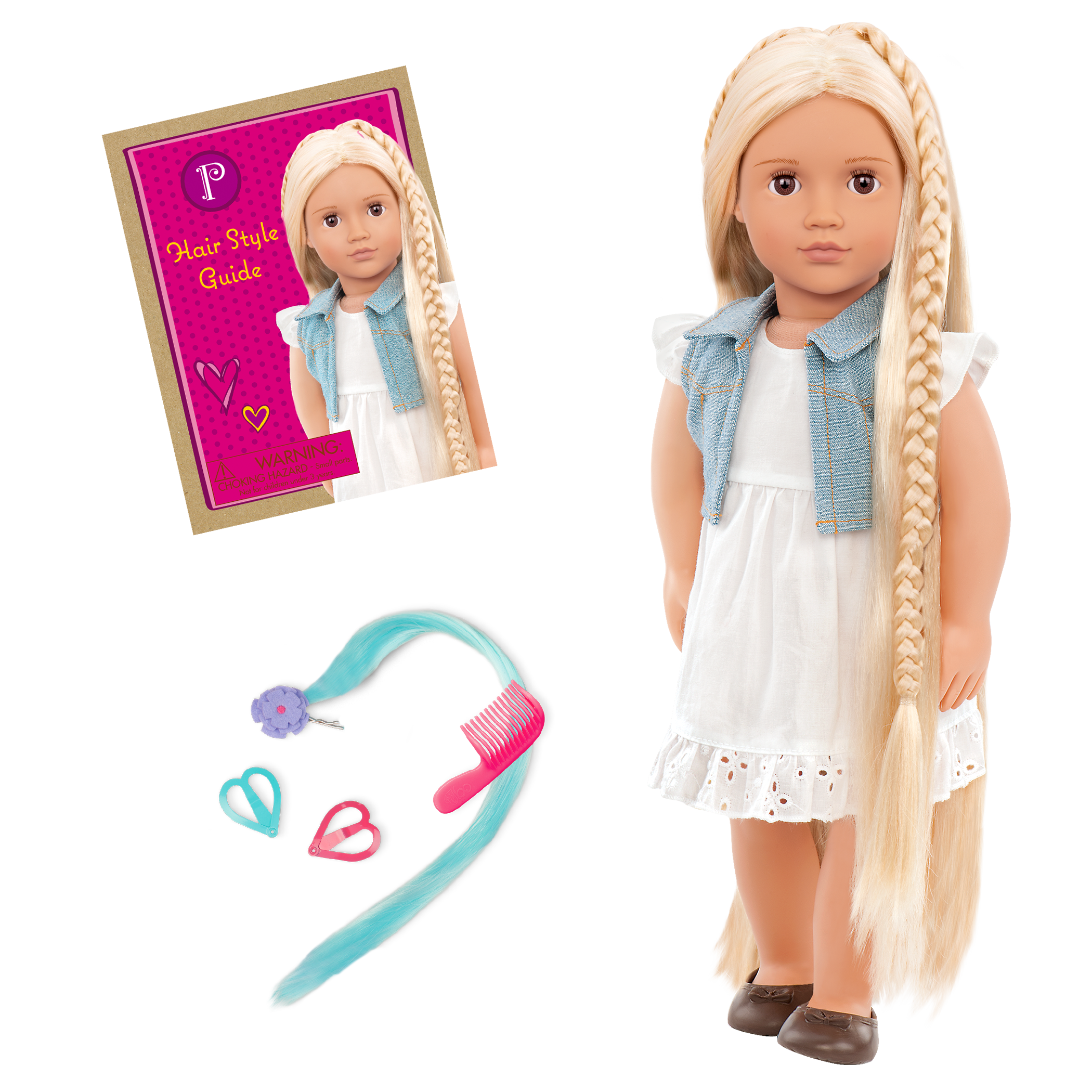 Our Generation Doll Phoebe & Berry Nice Salon Day Bundle