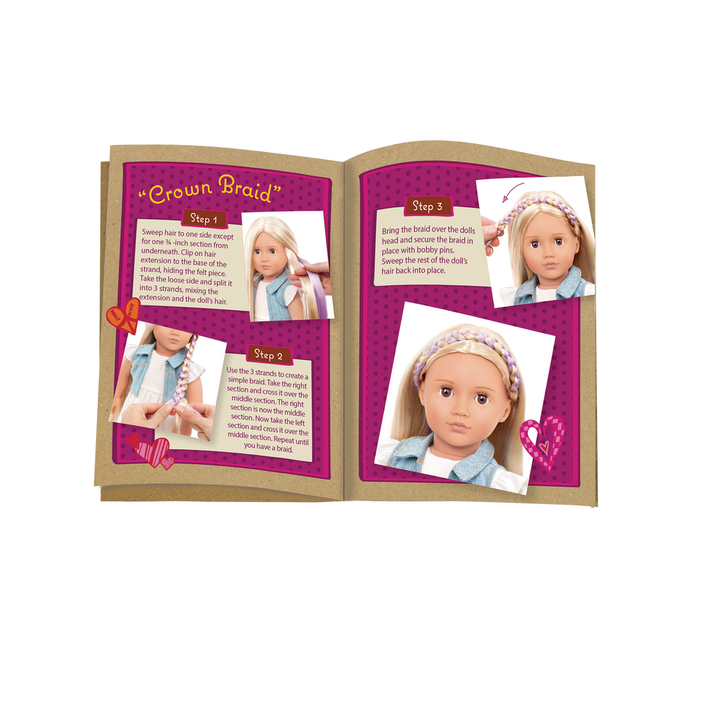Our Generation Doll Phoebe & Berry Nice Salon Day Bundle