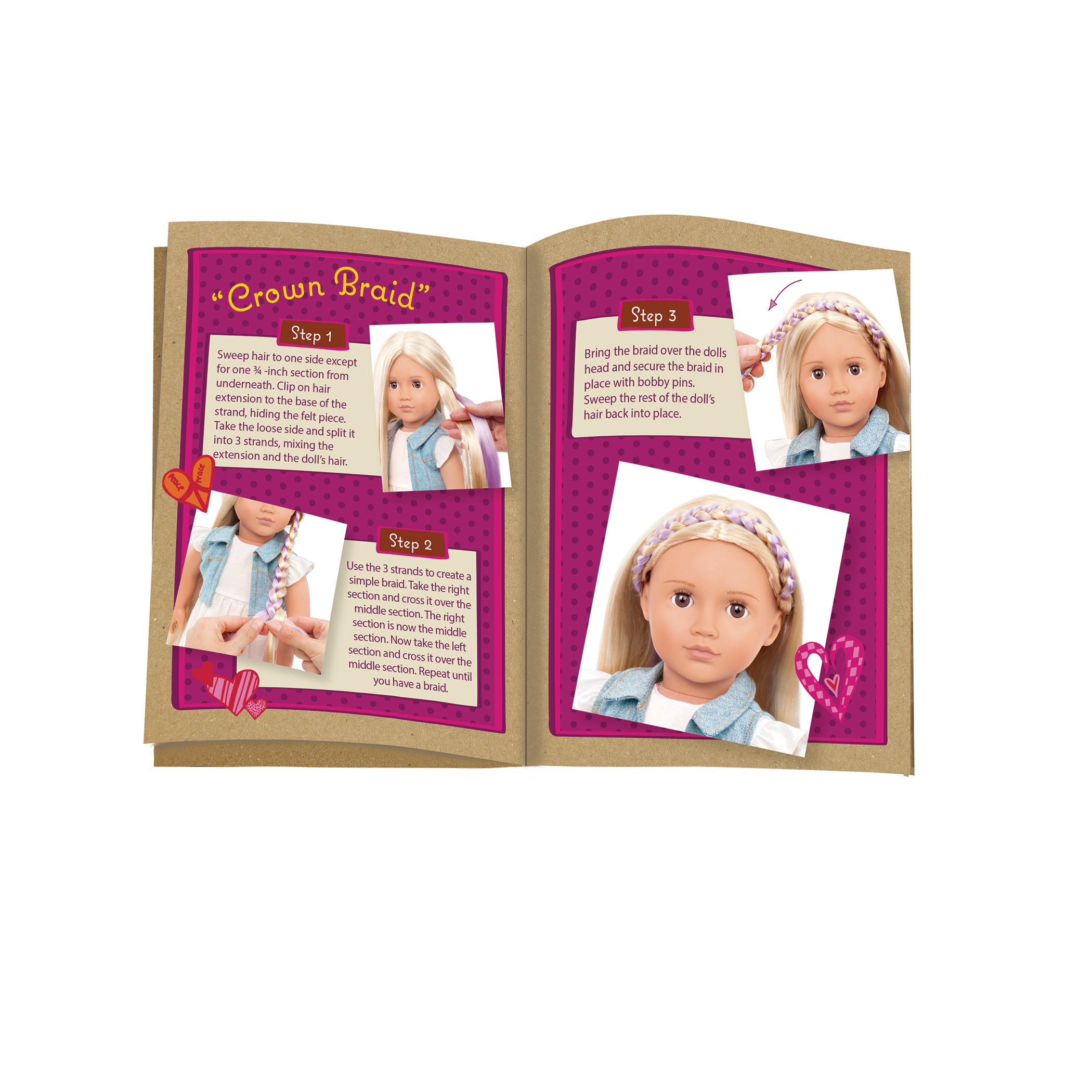 Our Generation Doll Phoebe & Berry Nice Salon Day Bundle