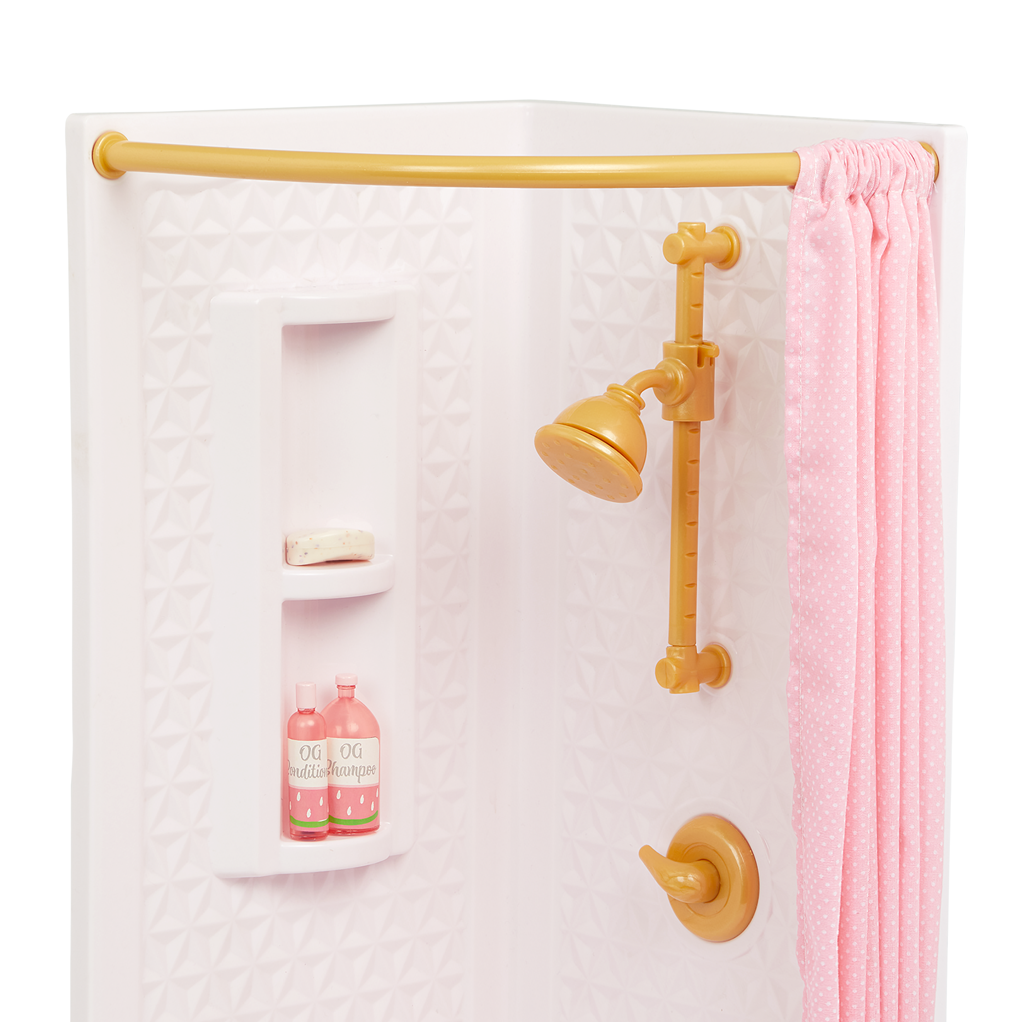 Our Generation Sweet Bathroom Furniture Set for 18-inch Dolls