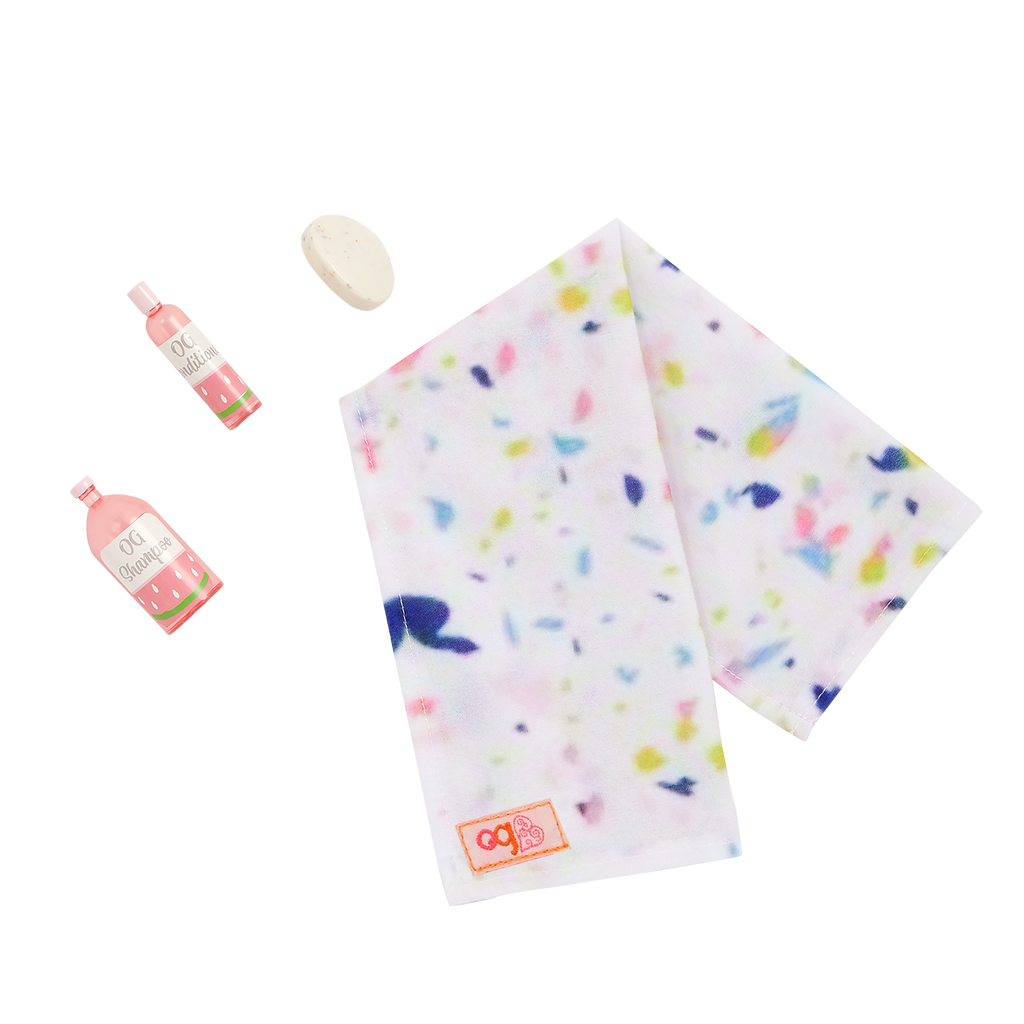 Our Generation Sweet Bathroom Furniture Set for 18-inch Dolls