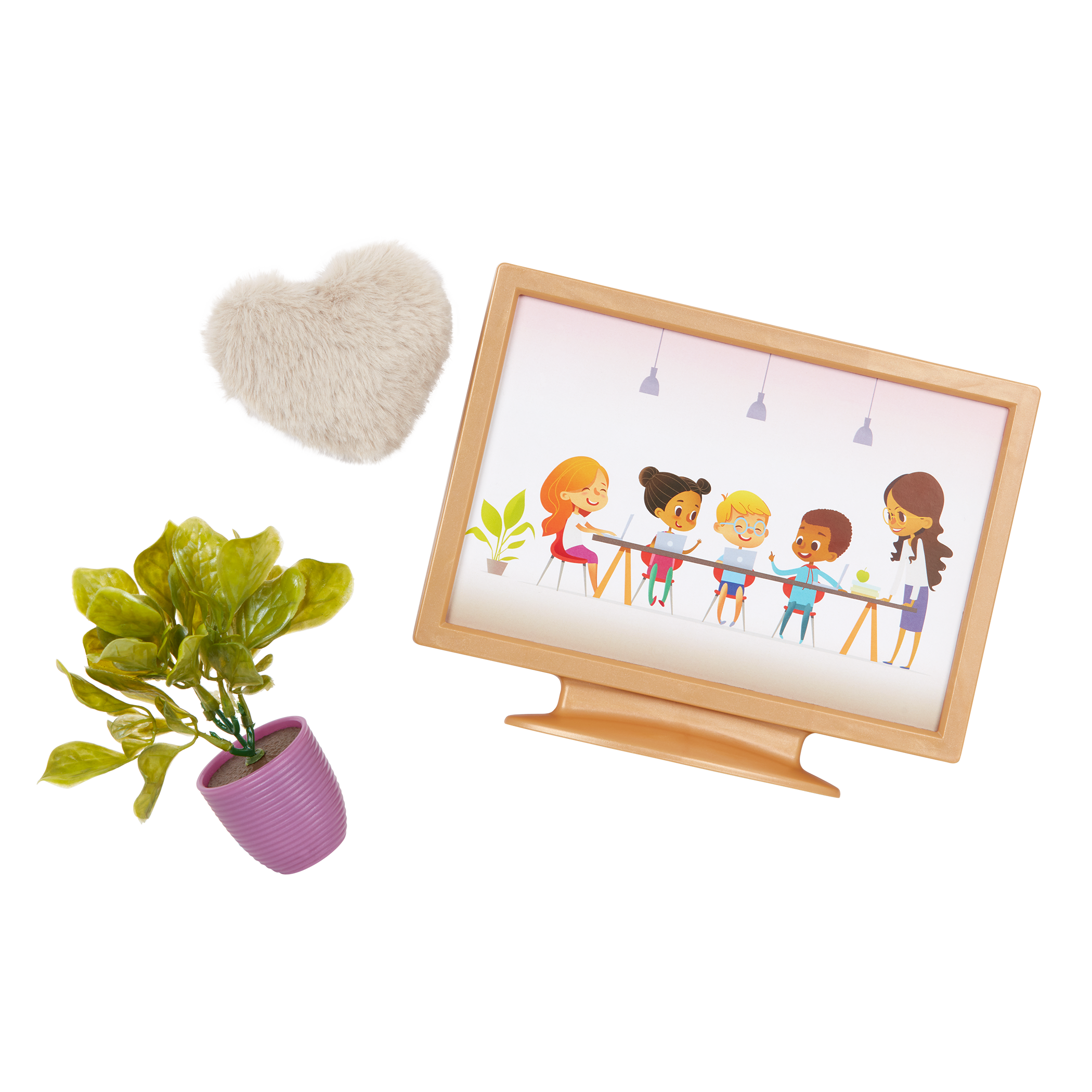 Our Generation Lovely Living Room Furniture Set for 18-inch Dolls