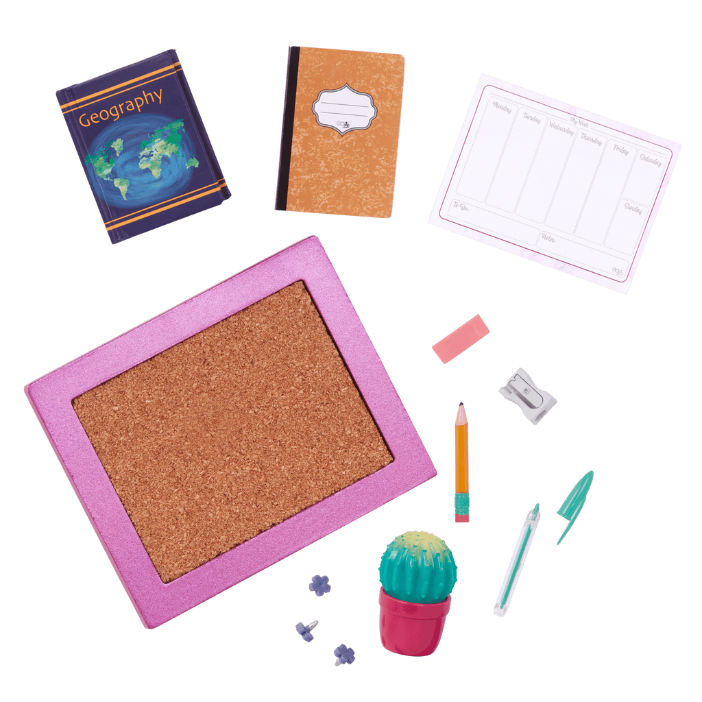 Our Generation Working Wonder Desk Furniture for 18-inch Dolls