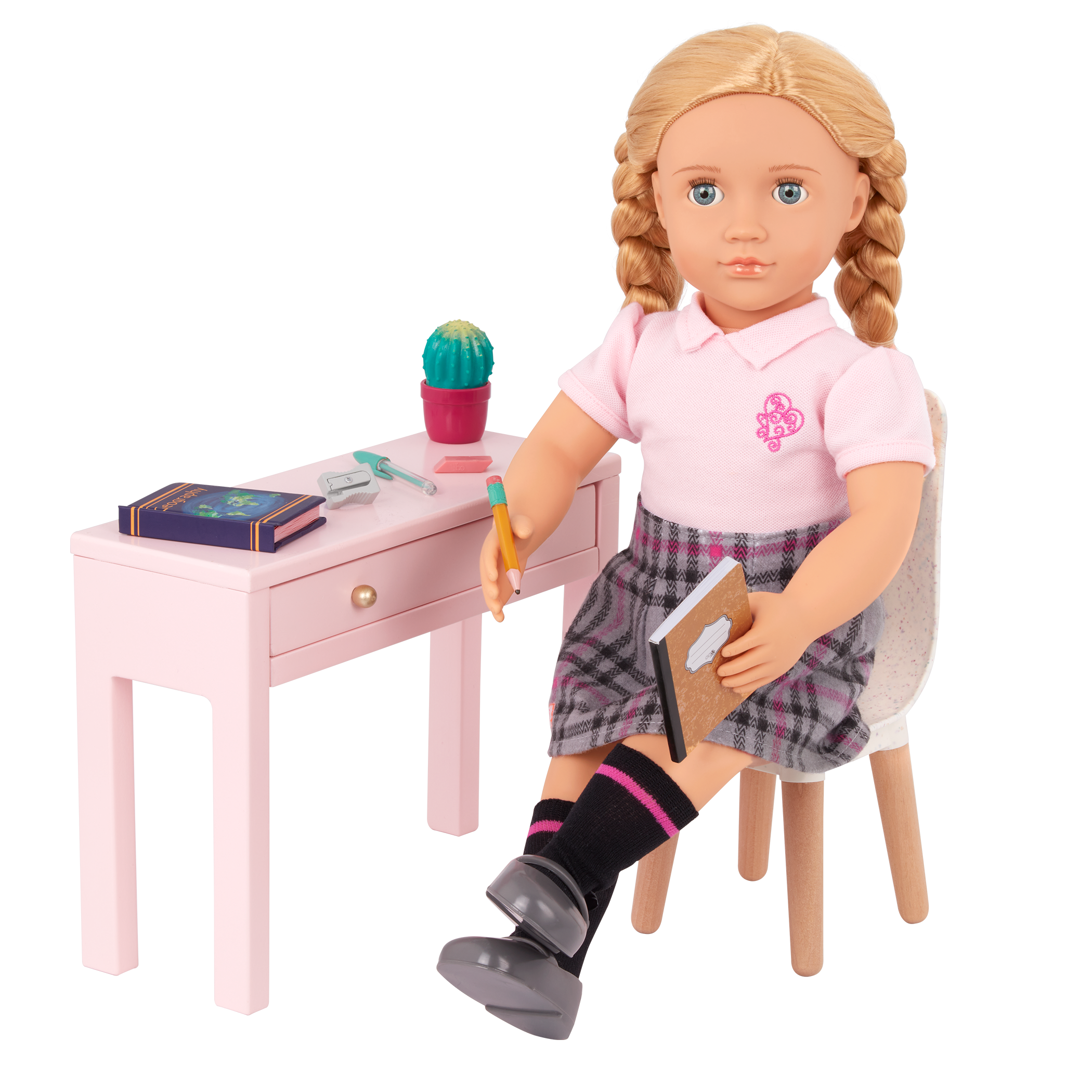Our Generation Working Wonder Desk Furniture for 18-inch Dolls