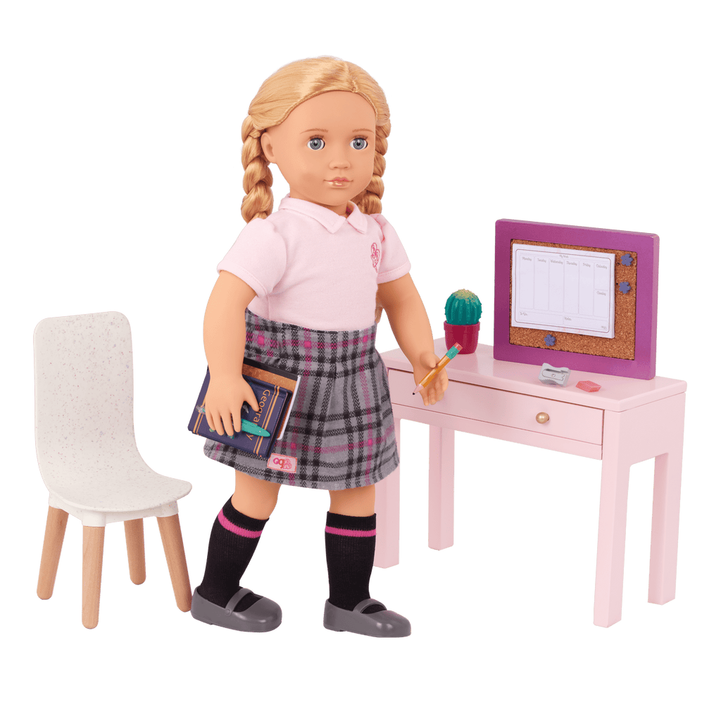 Our Generation Working Wonder Desk Furniture for 18-inch Dolls