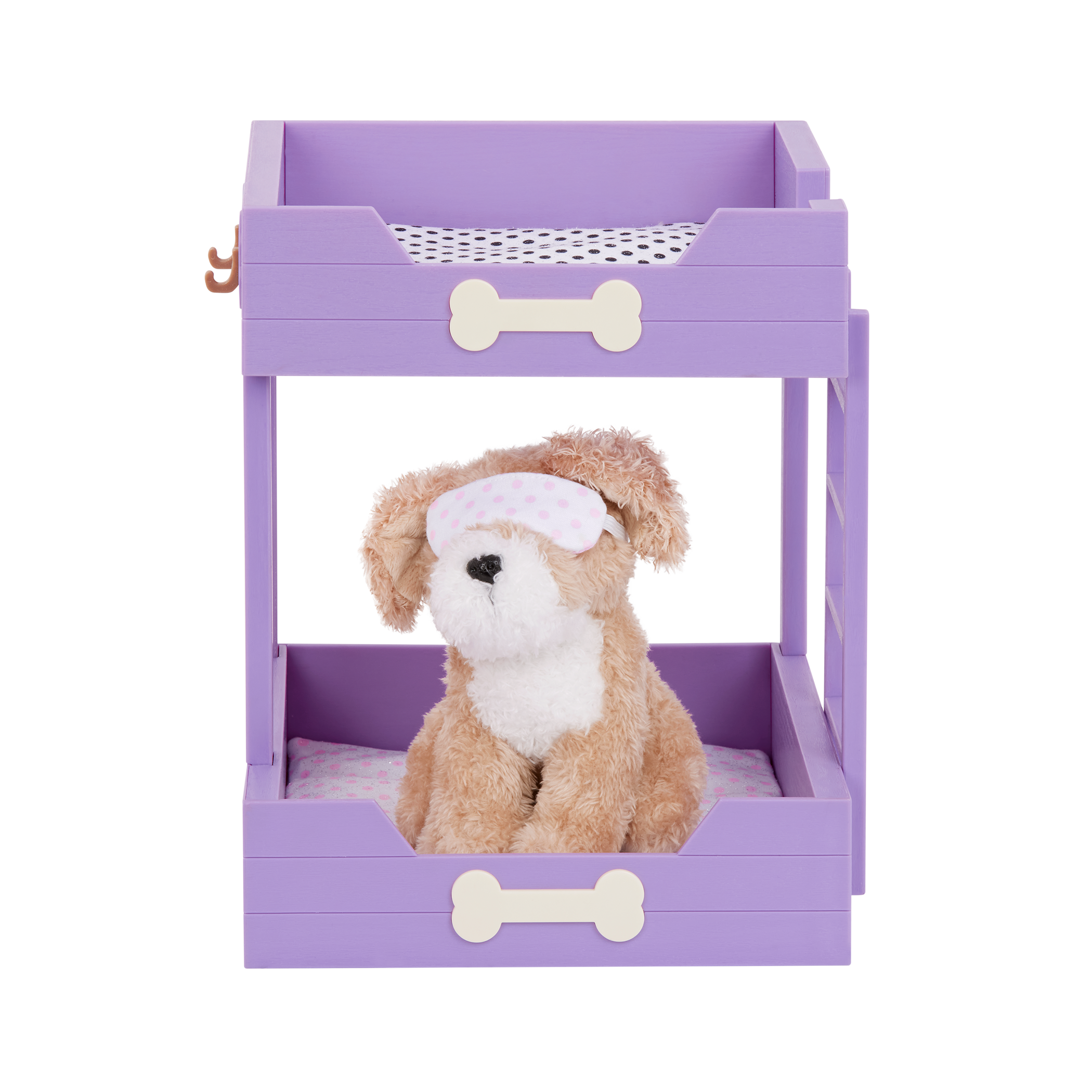 Our Generation Pup Bunk Bed & Plush Puppy Set