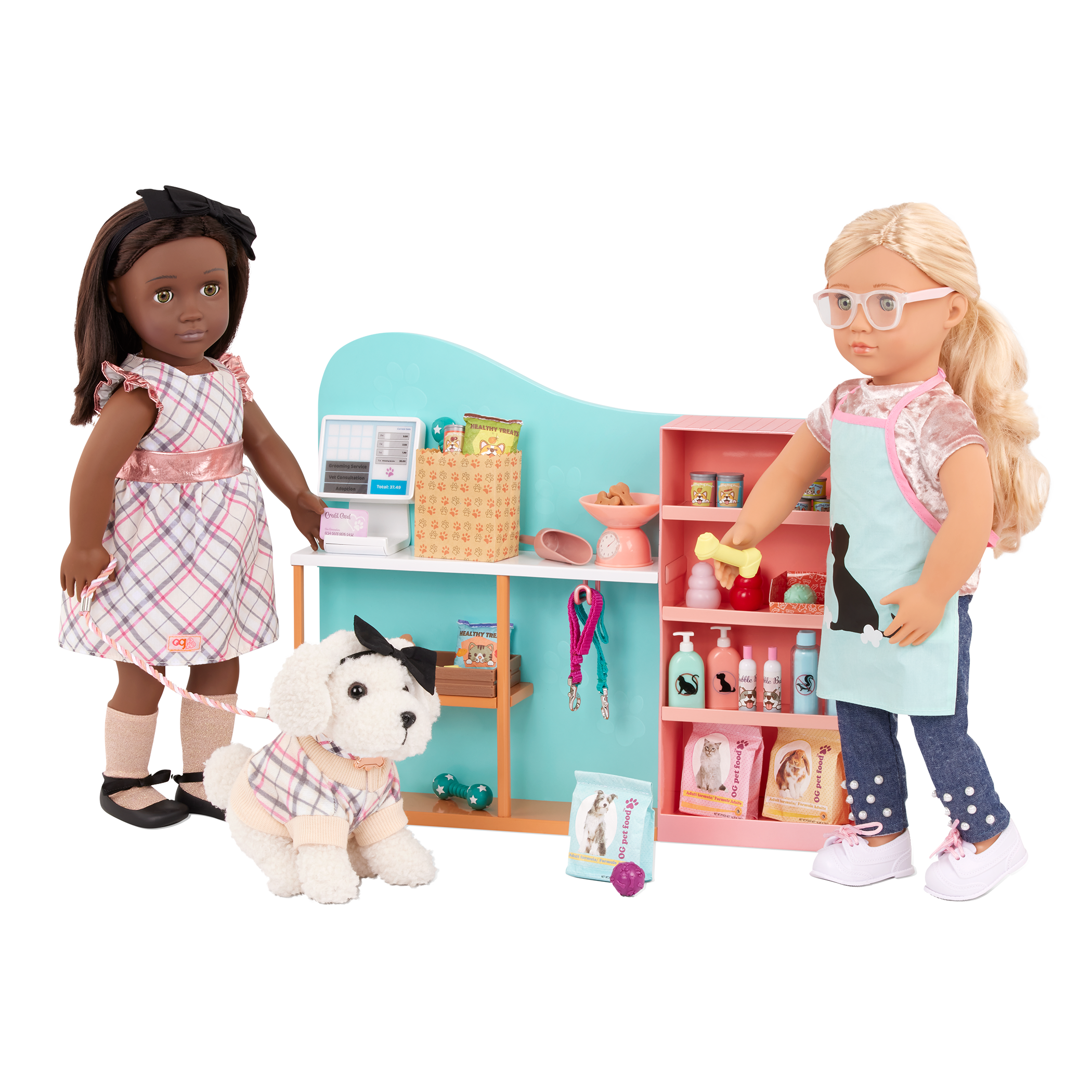 Our Generation Happy Tails Care Center Playset for 18-inch Dolls