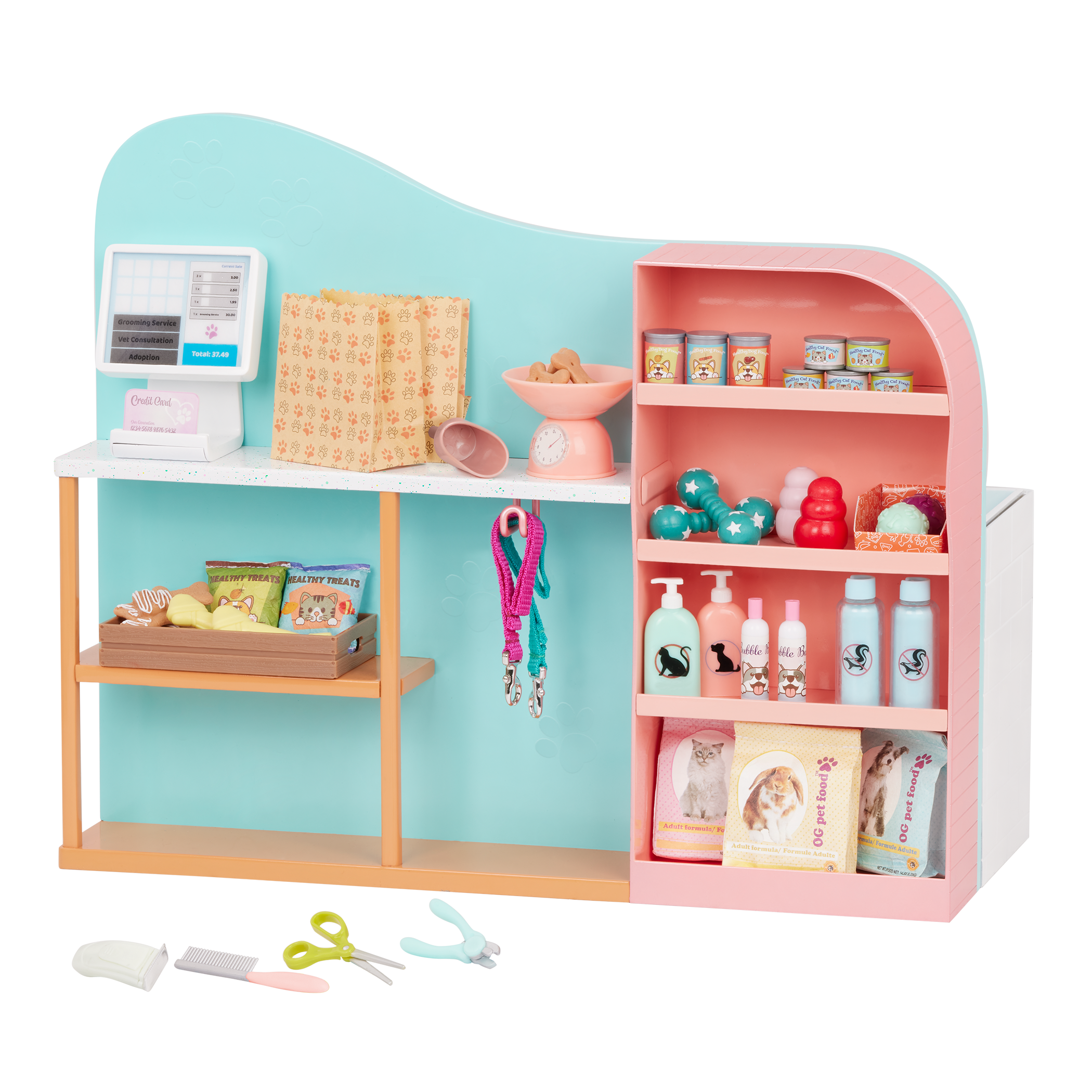 Our Generation Happy Tails Care Center Playset for 18-inch Dolls