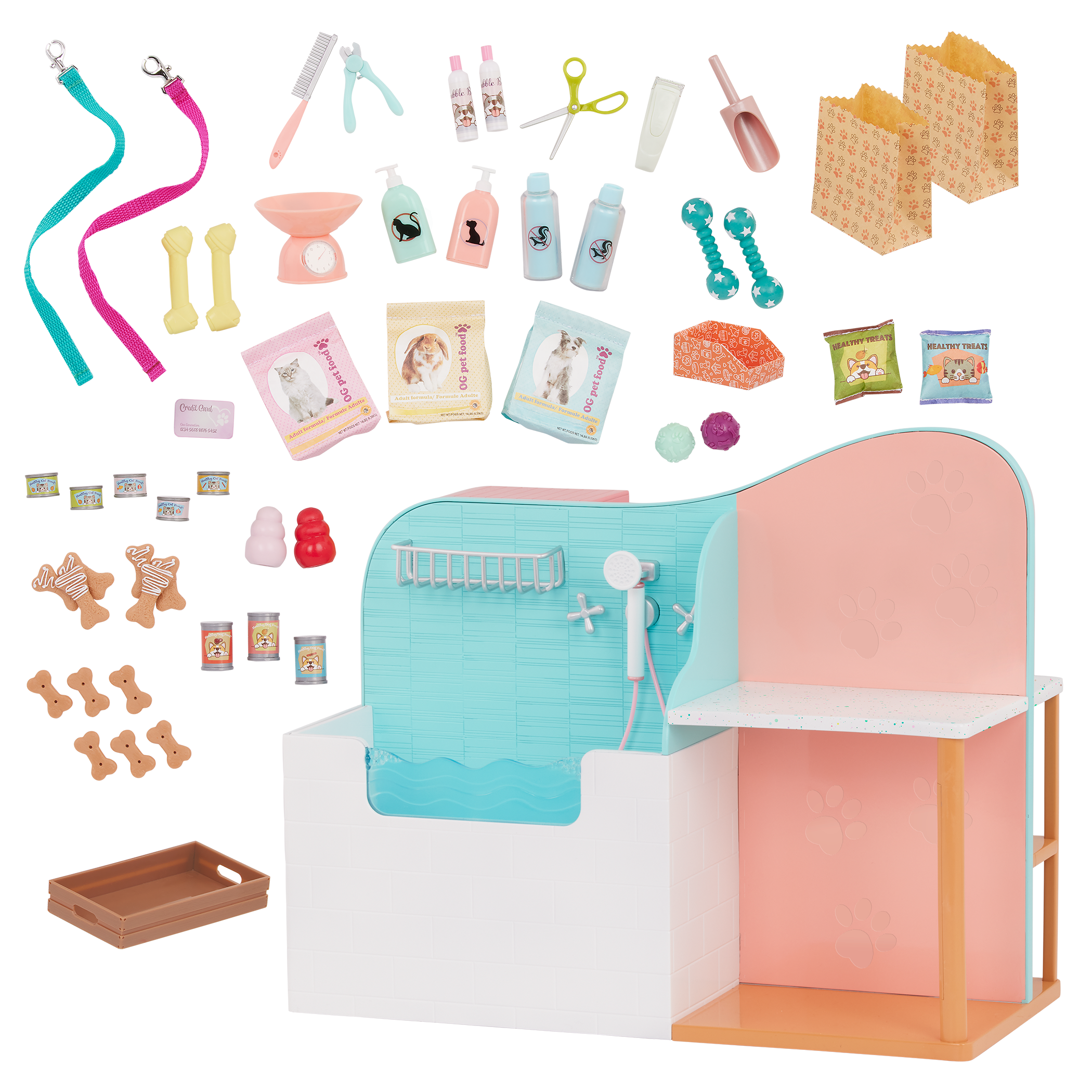 Our Generation Happy Tails Care Center Playset for 18-inch Dolls