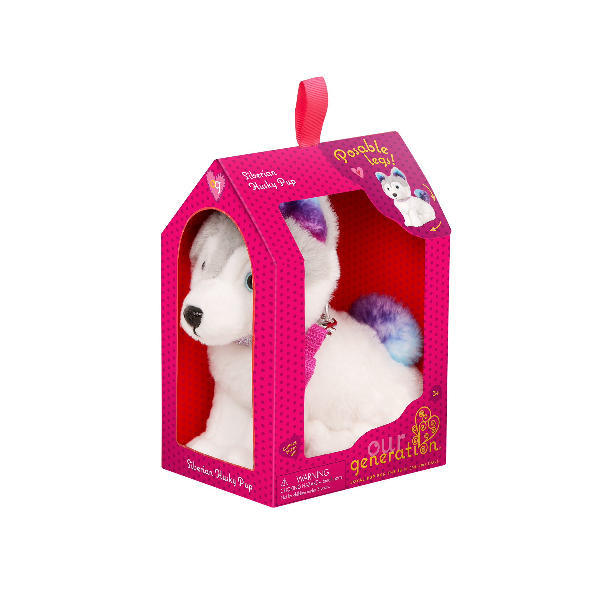 Our Generation 6-inch Siberian Husky Dog Plush