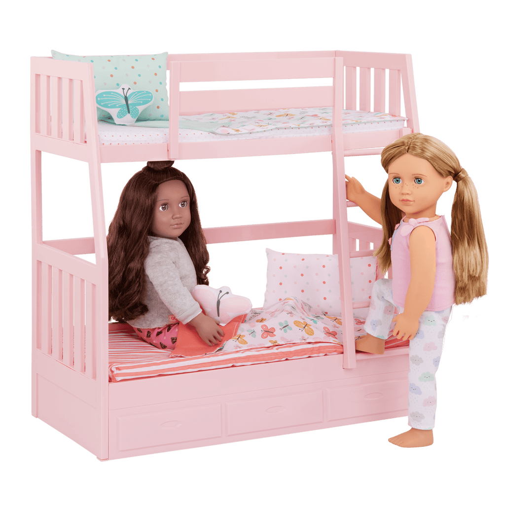 Our Generation Dreams for Two Bunk Bed Set for 18-inch Dolls