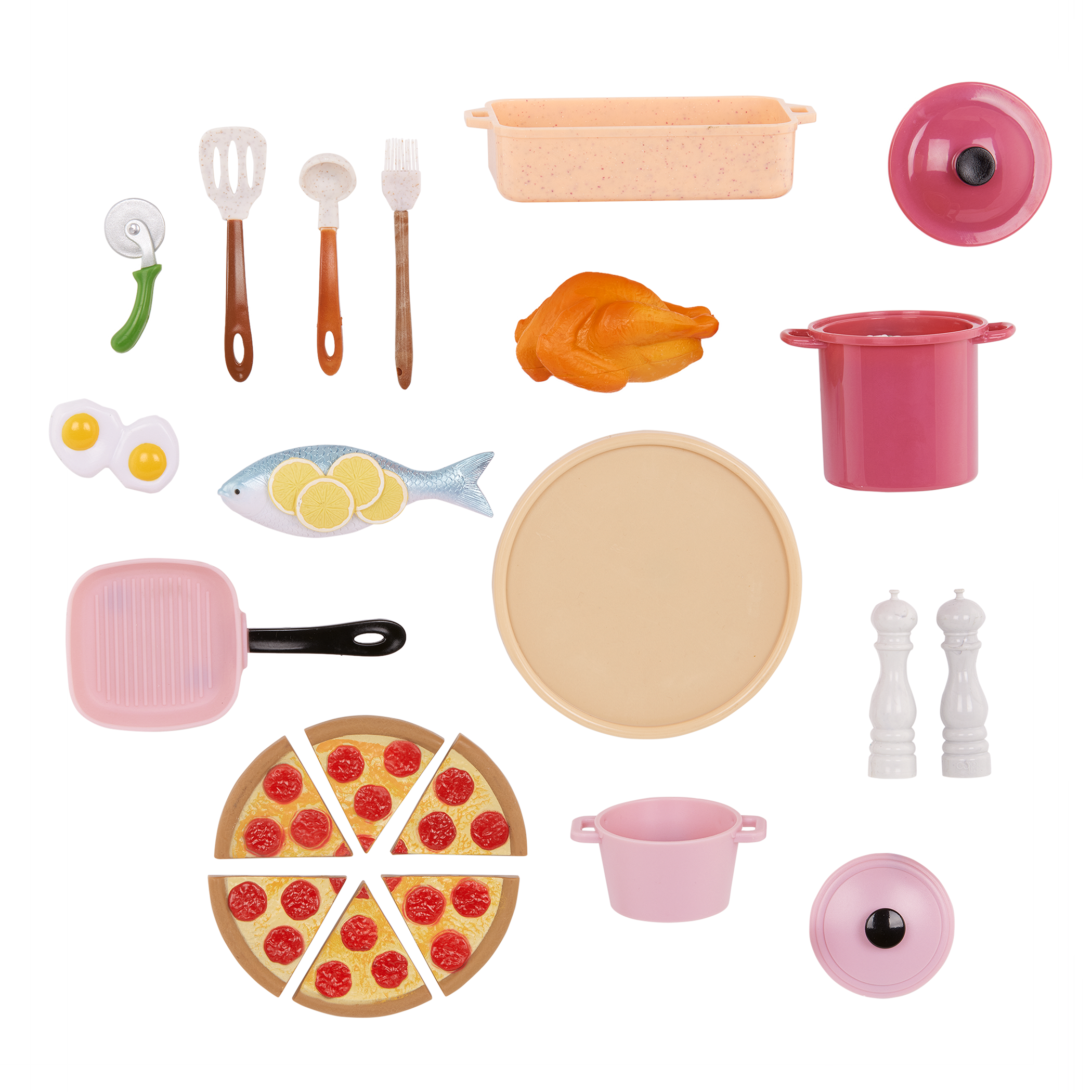 Our Generation Doll Oven with Play Food Accessories