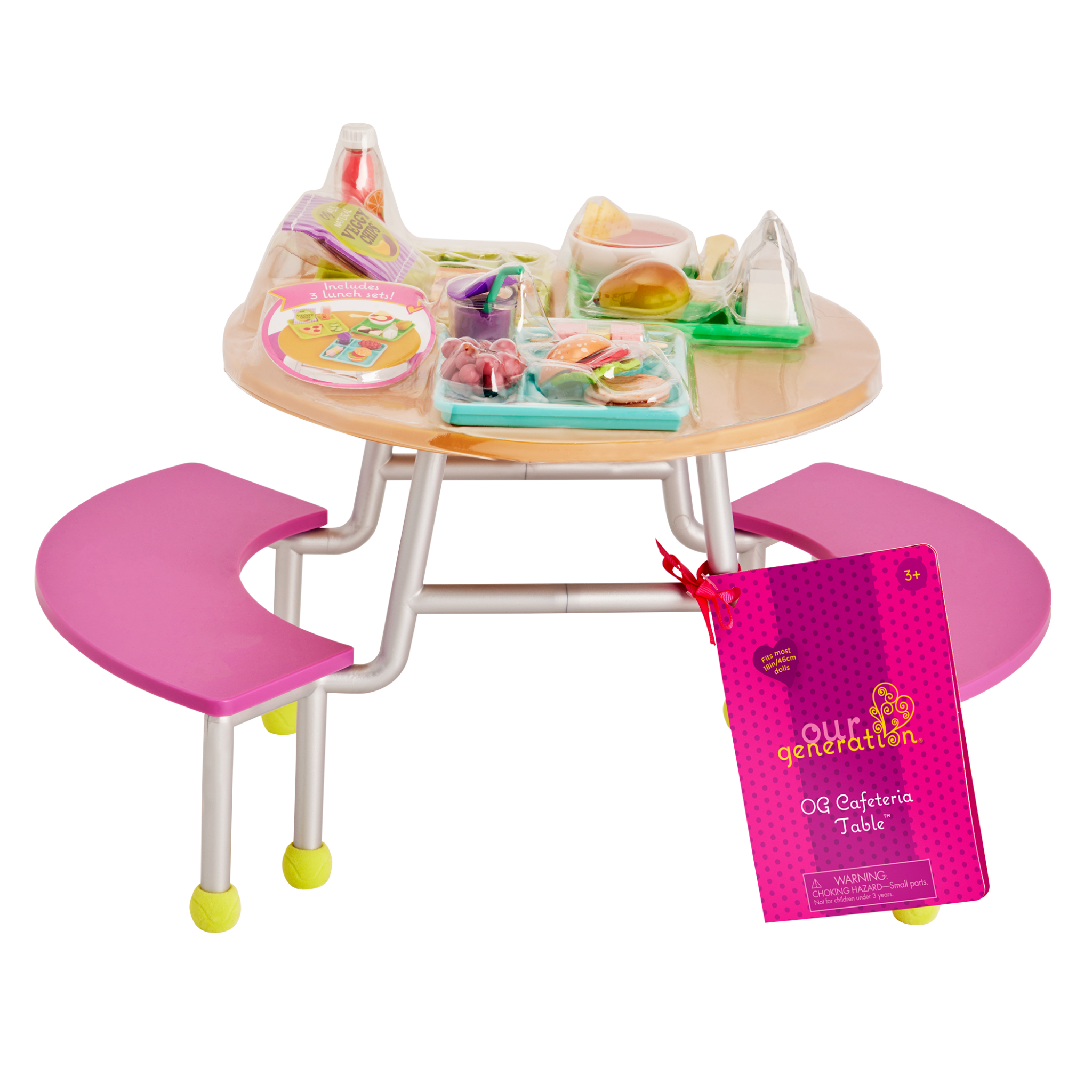 Our Generation School Cafeteria Table for 18-inch Dolls
