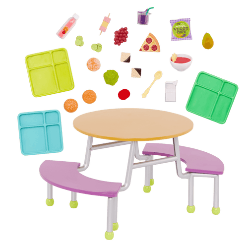 Our Generation School Cafeteria Table for 18-inch Dolls