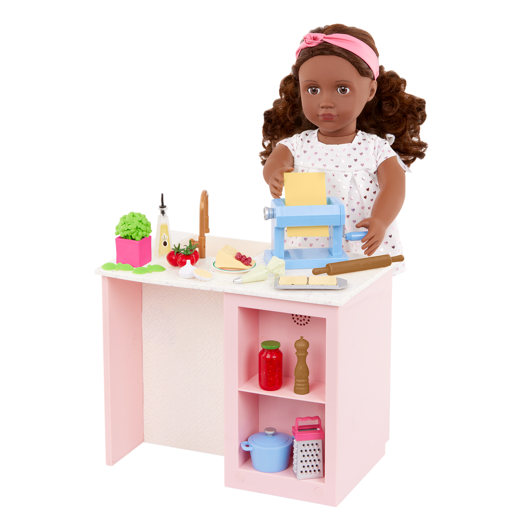 Our Generation Pasta Party Play Food Set for 18-inch Dolls