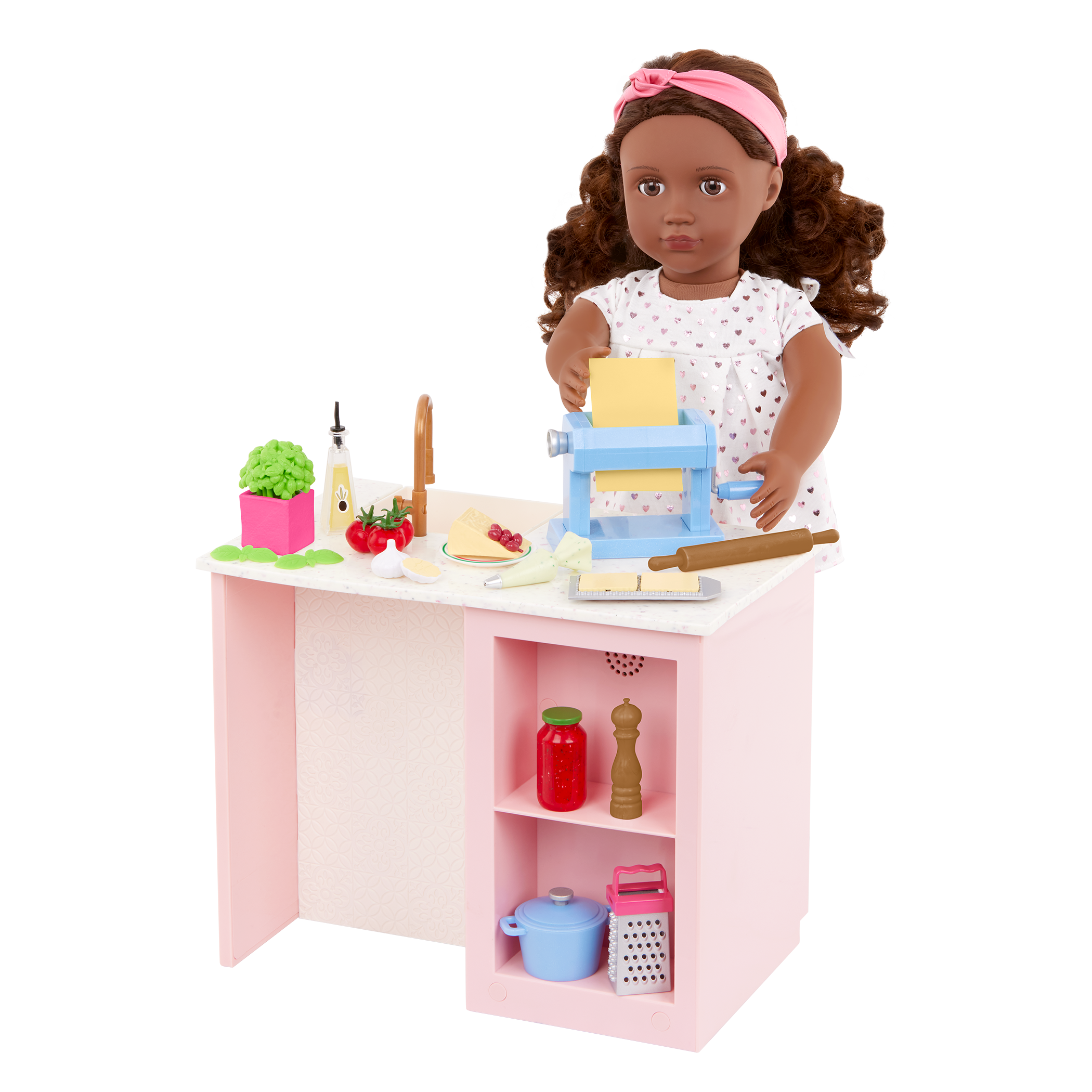 Our Generation Pasta Party Play Food Set for 18-inch Dolls