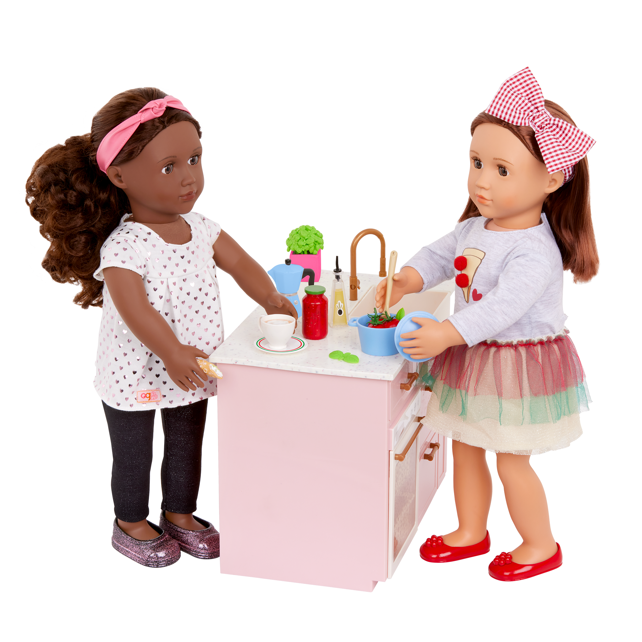 Our Generation Pasta Party Play Food Set for 18-inch Dolls