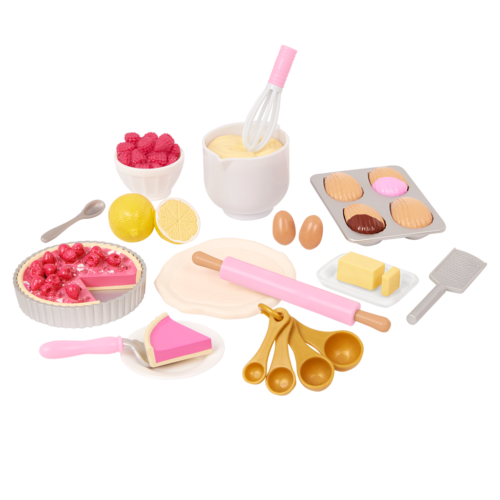 Our Generation Tasty Pastry Accessory Set for 18-inch Dolls