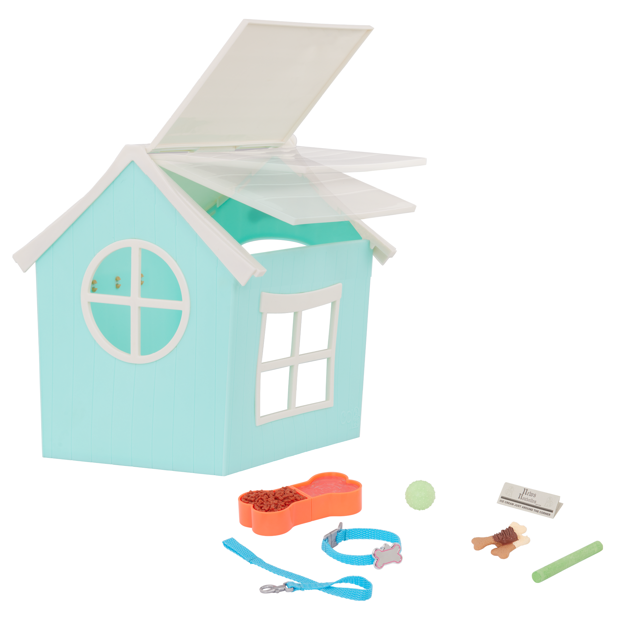 Our Generation Puppy Place Dog House & Pet Set for 18-inch Dolls