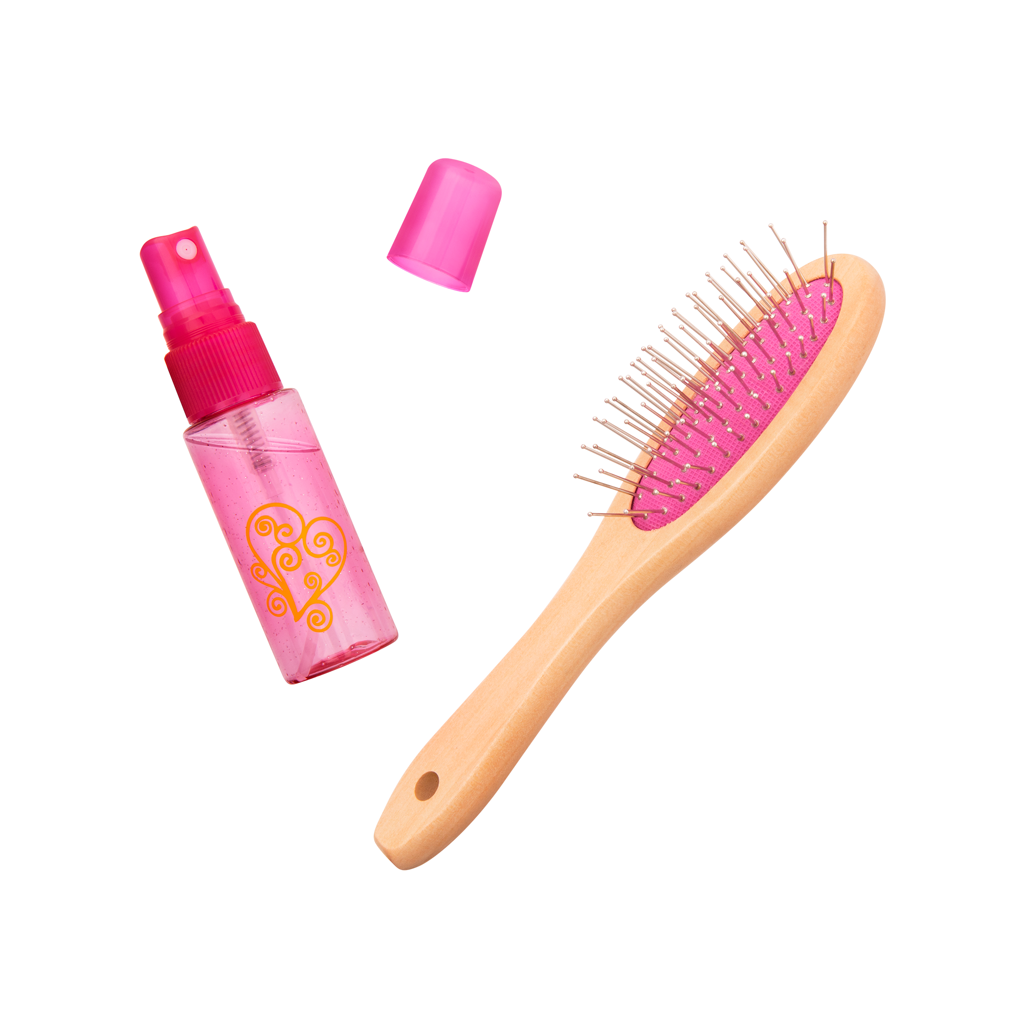 Our Generation 18-inch Doll Hairbrush & Spray Bottle Set