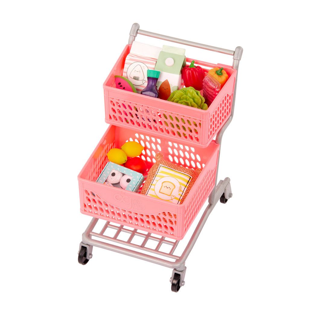 Our Generation Supermarket Play Doll Grocery Cart