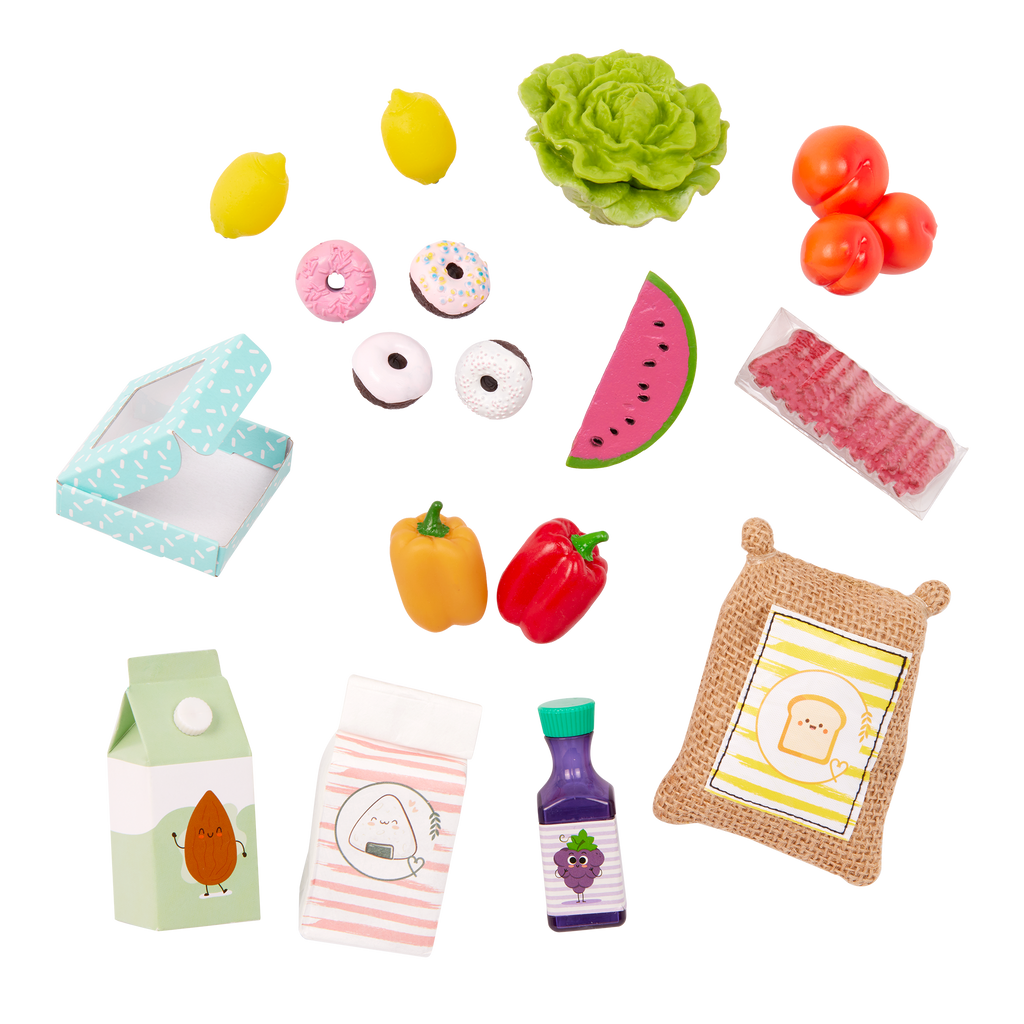 Our Generation Supermarket Play Doll Grocery Cart