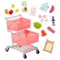 Our Generation Supermarket Play Doll Grocery Cart