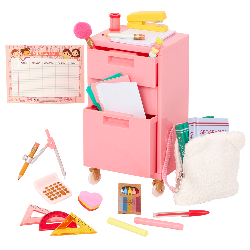 Our Generation Ready, Set, Learn School Accessories for 18" Dolls