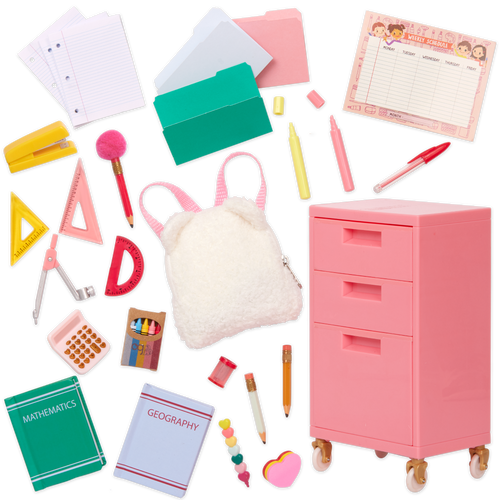 Our Generation Ready, Set, Learn School Accessories for 18" Dolls