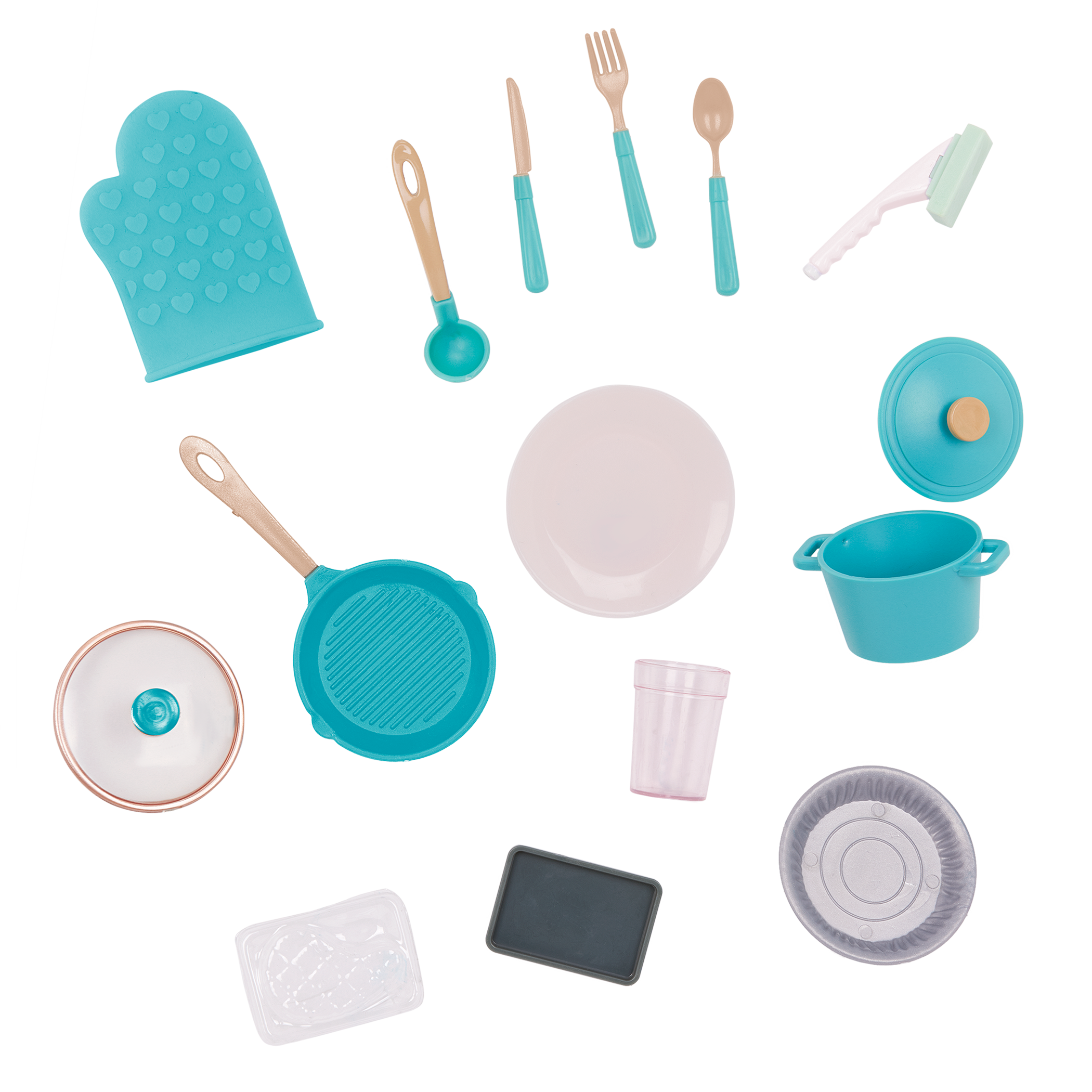 Our Generation Pink Gourmet Kitchen Playset for 18-inch Dolls