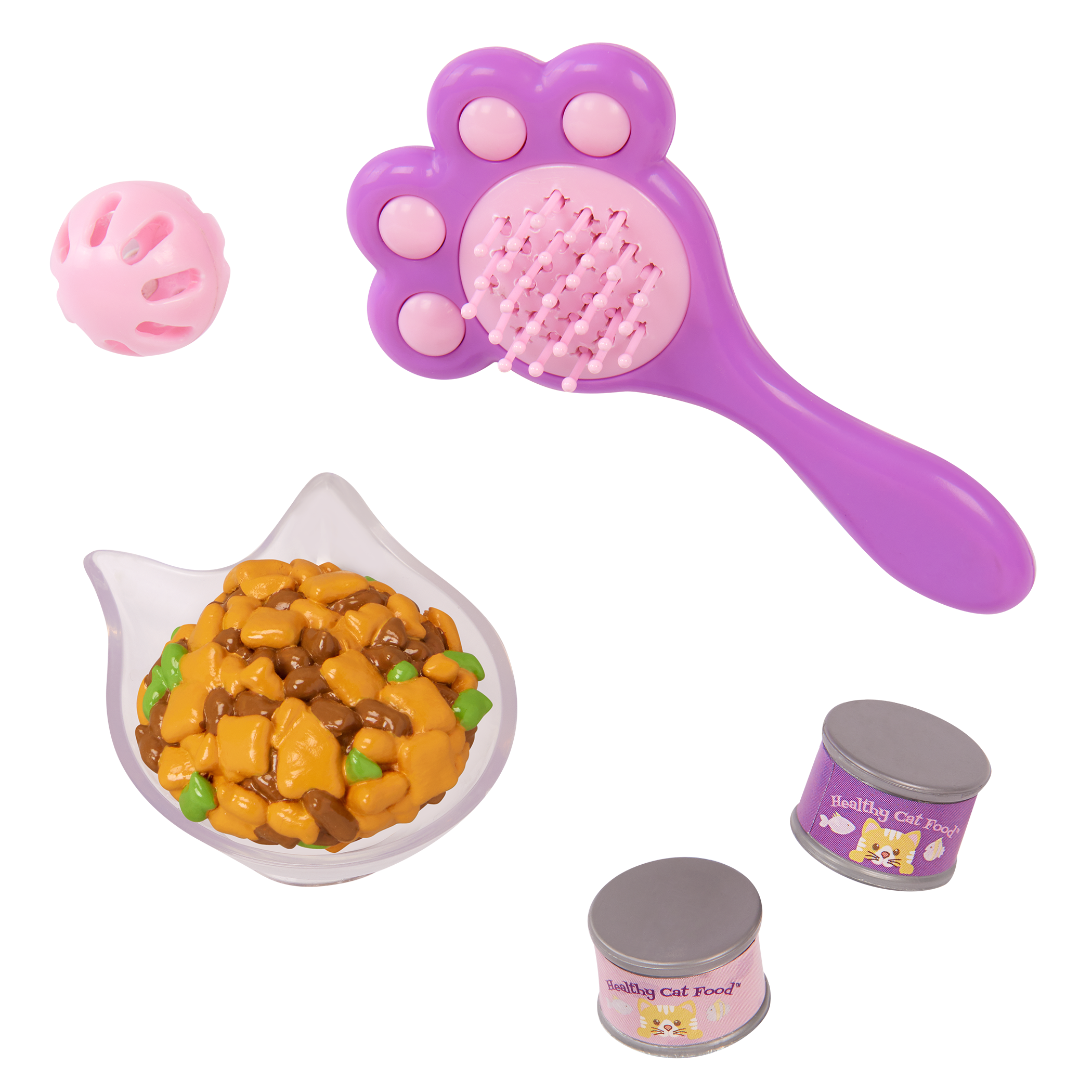 Our Generation Plush Kitten and Pet Carrier with accessories