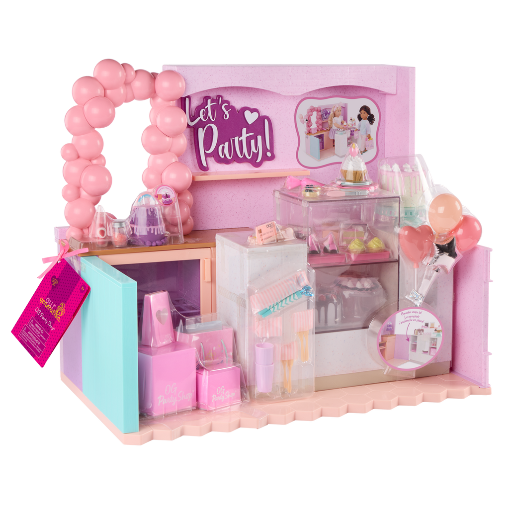 Our Generation Party Shop Playset for 18-inch Dolls