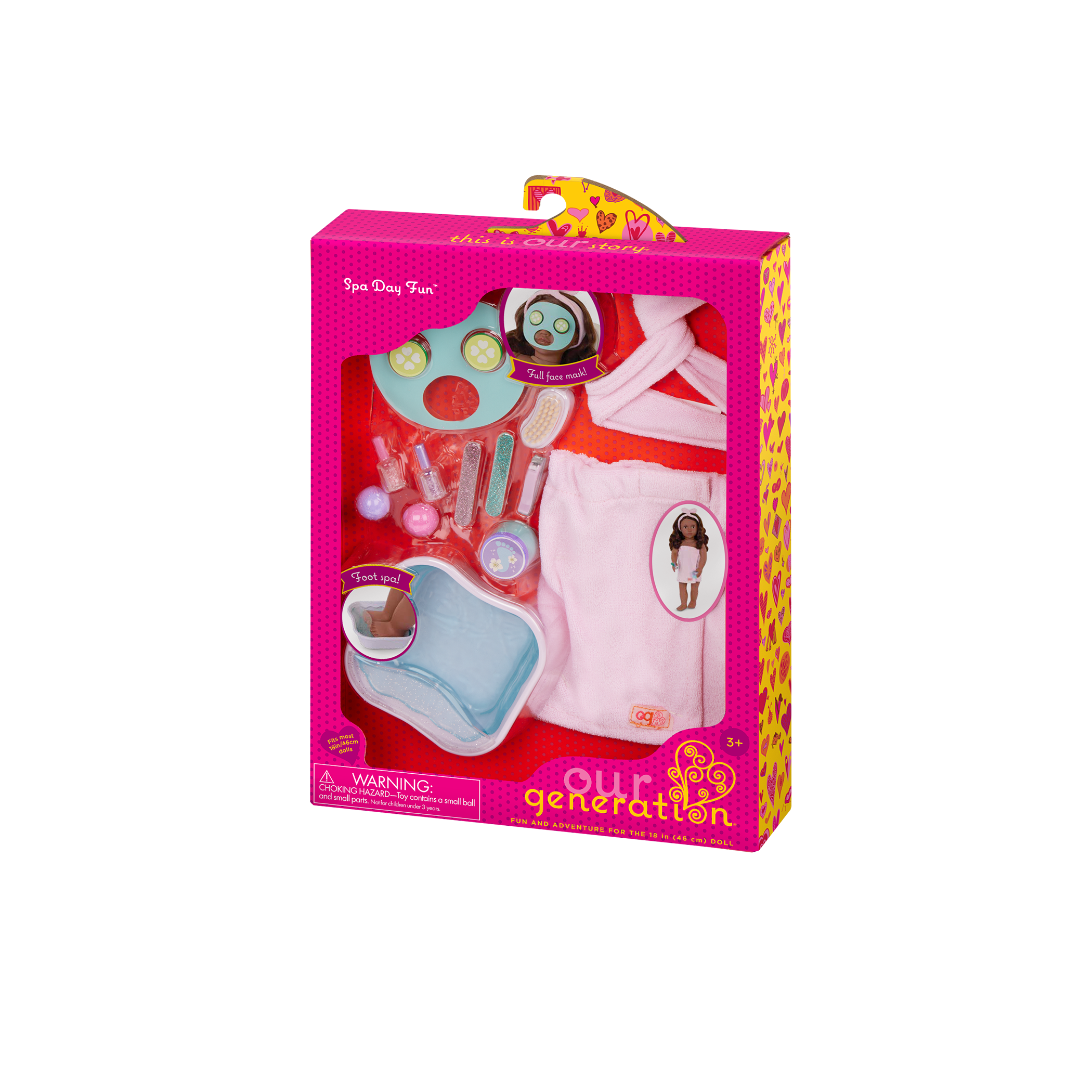 Our Generation Spa Day Fun Set for 18" Dolls