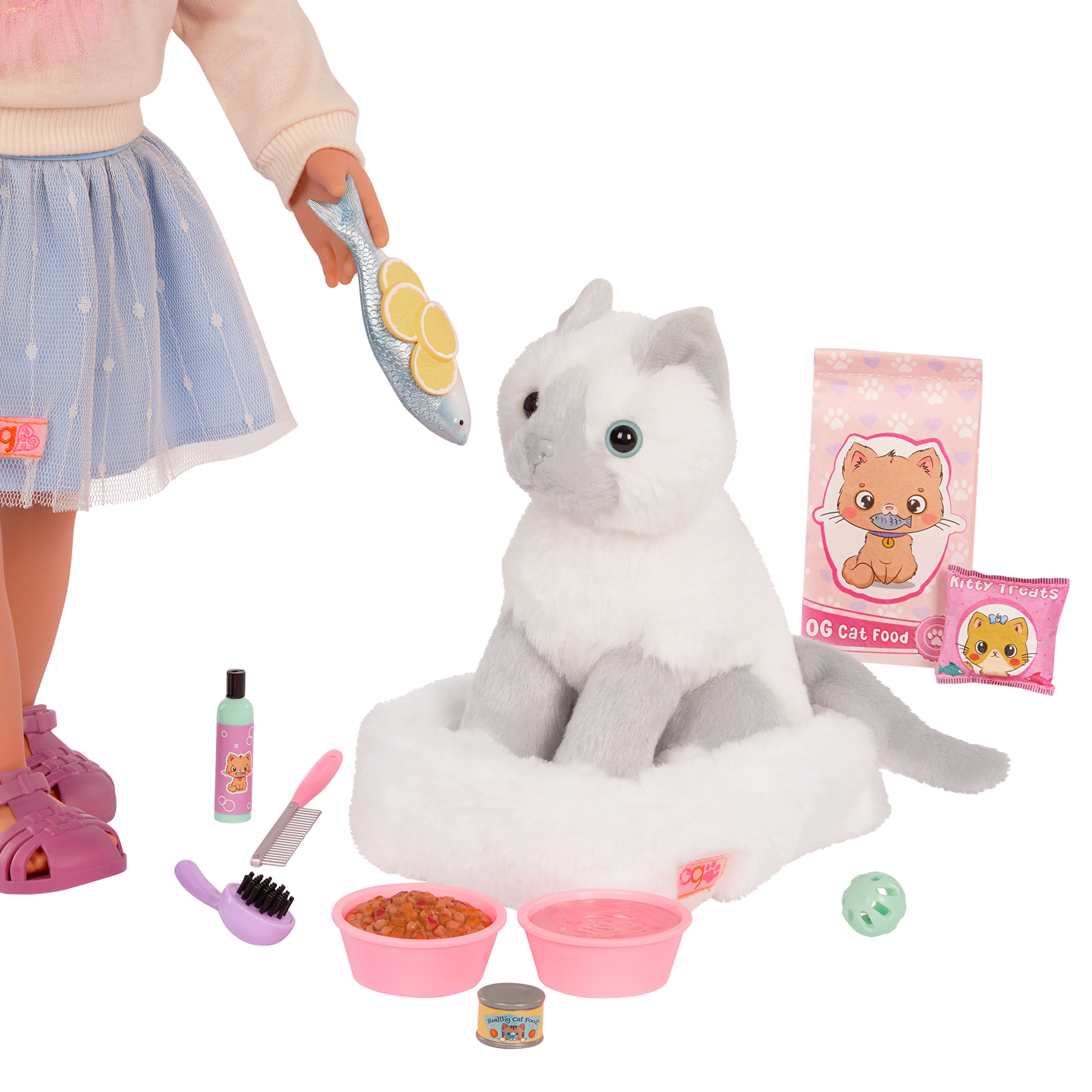 Our Generation Feline Fabulous Pet Set for 18" Dolls