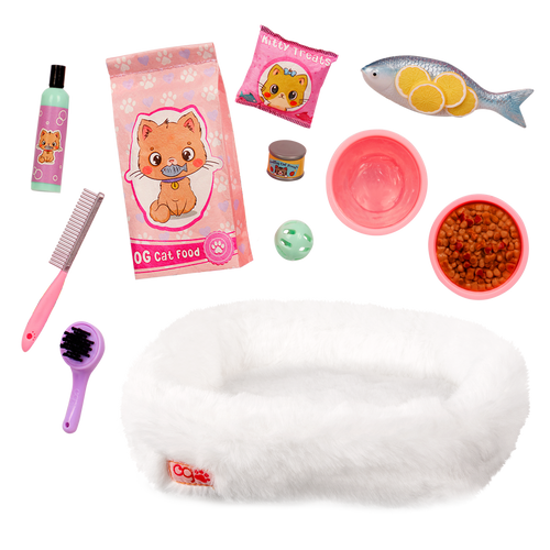 Our Generation Feline Fabulous Pet Set for 18" Dolls