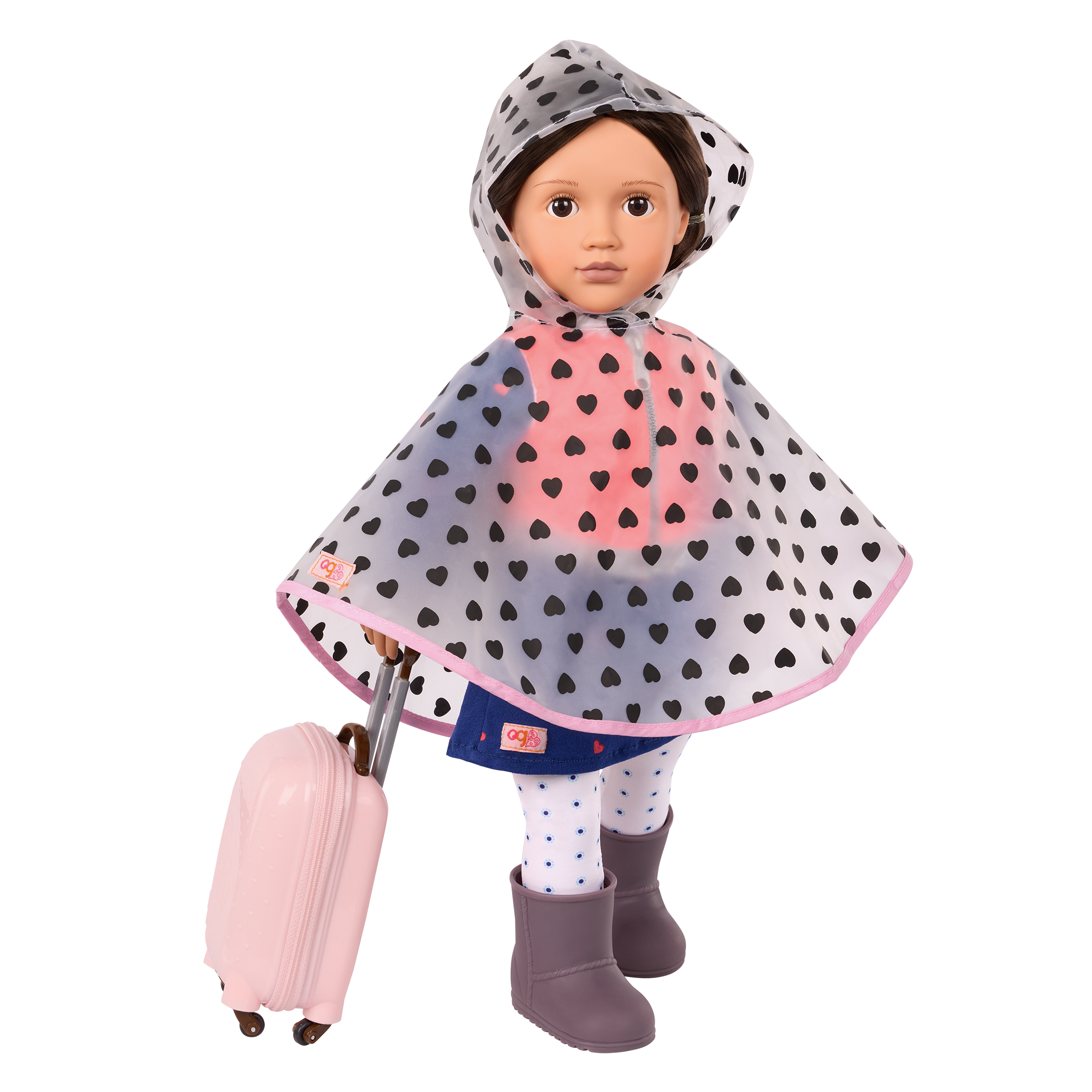 Our Generation Doll Leslie & Passenger Pets Bundle