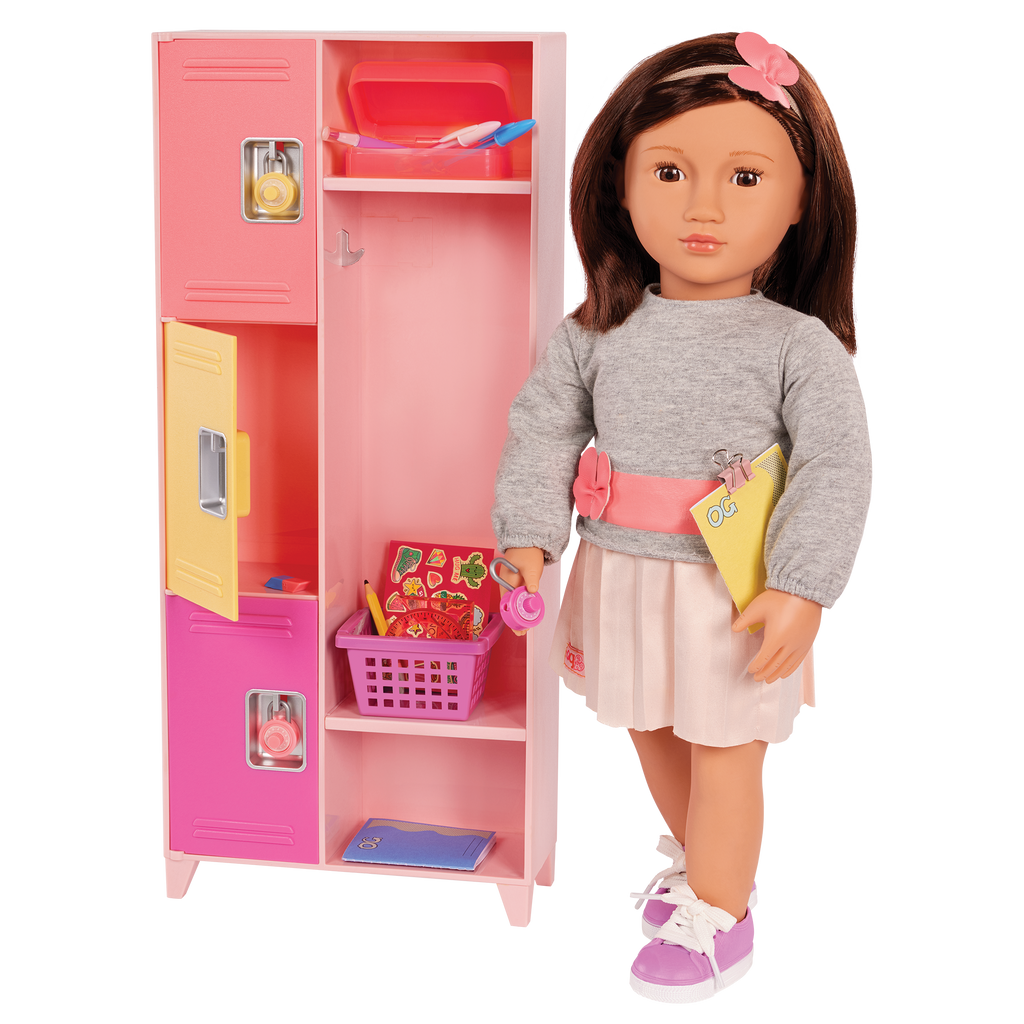 Our Generation School Spirit Locker Set for 18-inch Dolls
