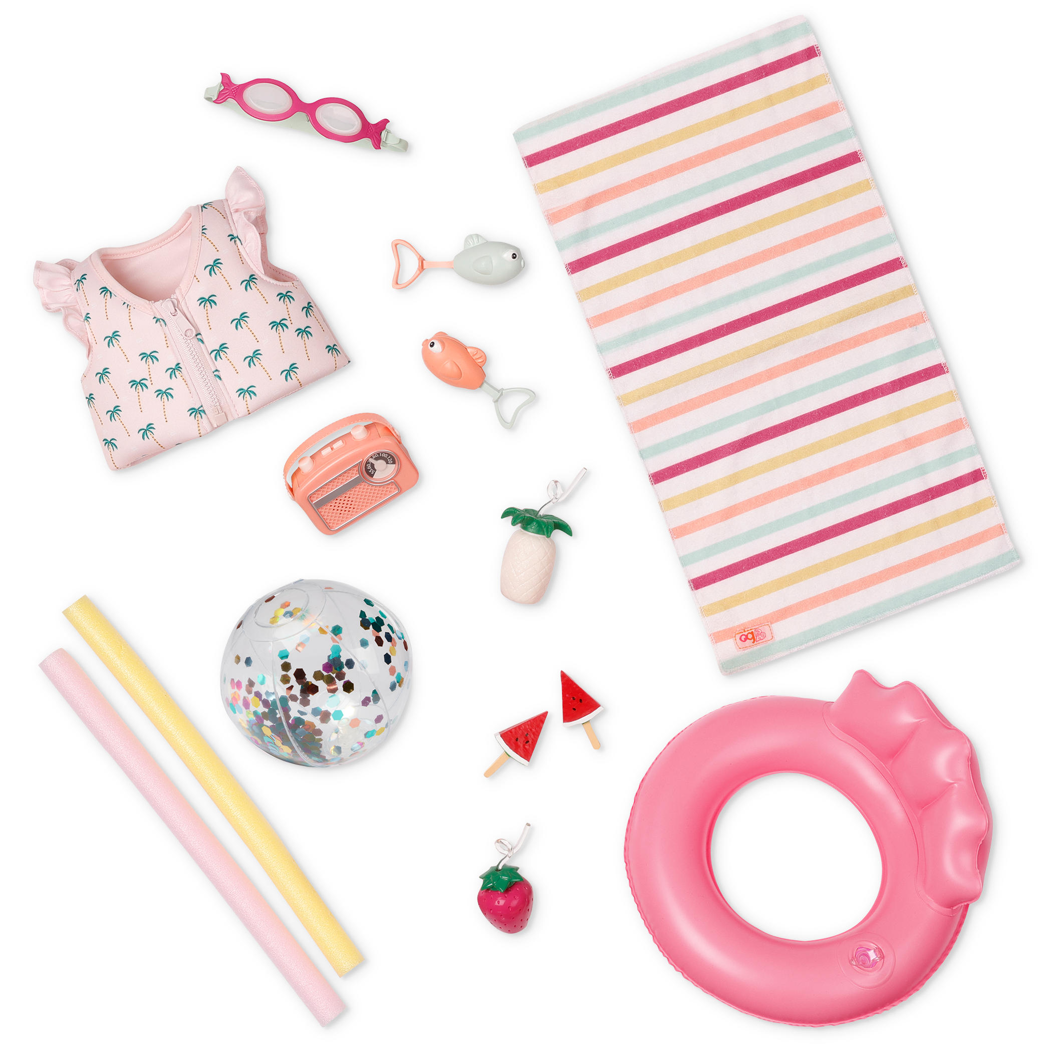 Our Generation Poolside Fun Playset for 18-inch Dolls