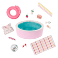 Our Generation Poolside Fun Playset for 18-inch Dolls