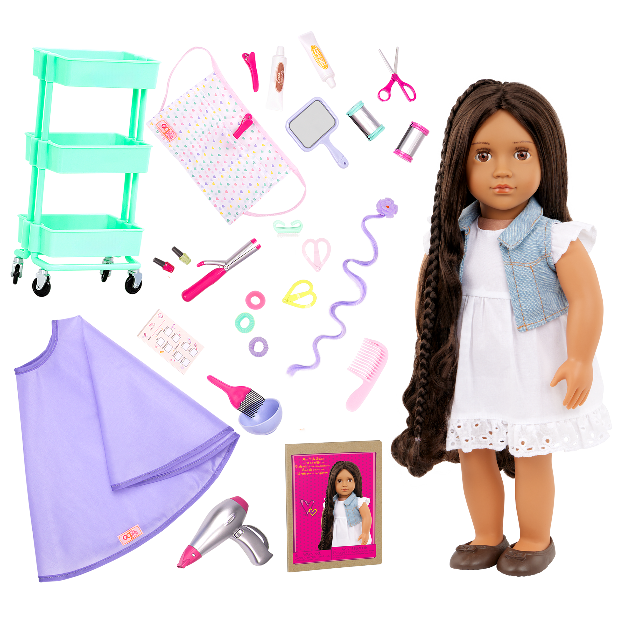 Our Generation Hair Play Bundle