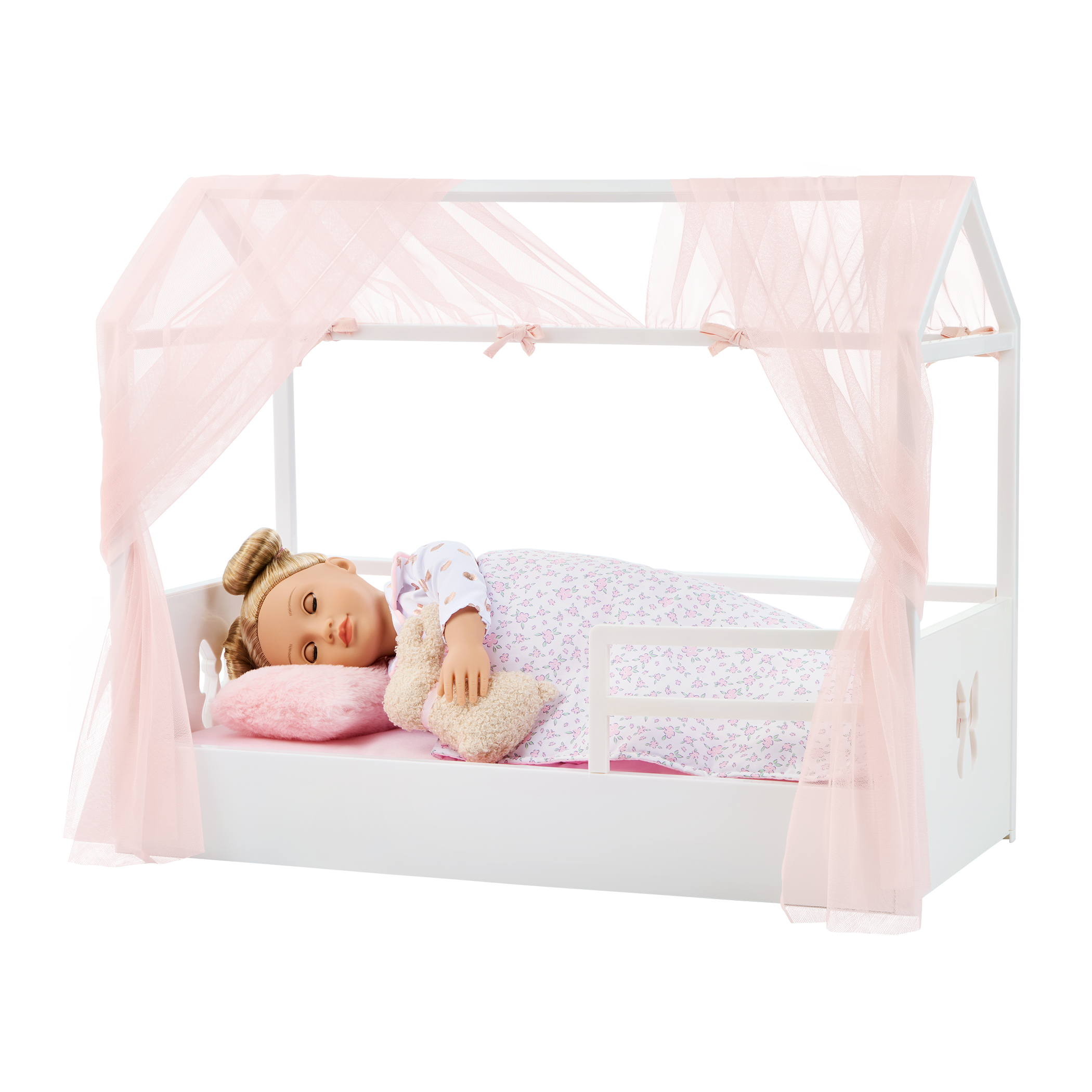 Our Generation Enchanting Canopy Bed for 18-inch Dolls