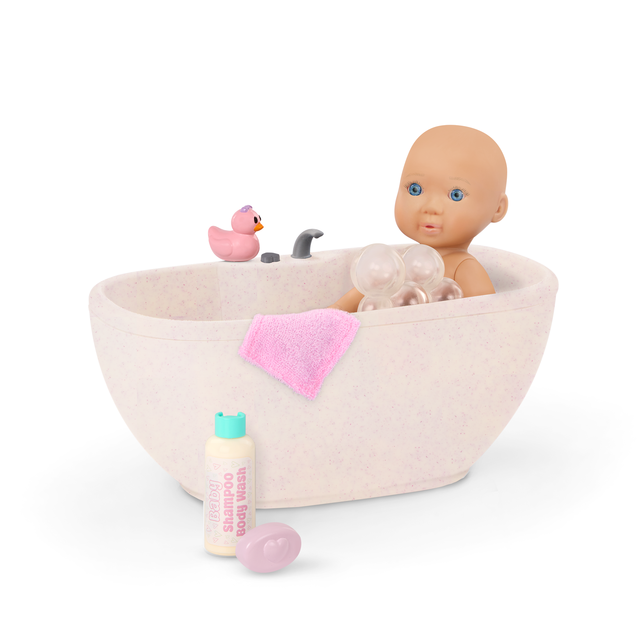 Baby Lacy & Bathtime Set