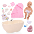 Baby Lacy & Bathtime Set