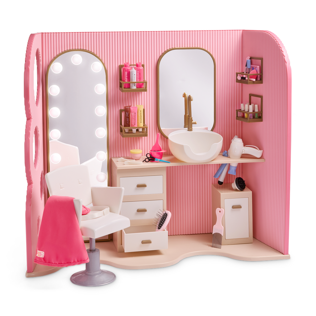 Our Generation Style & Shine Hair Salon for 18-inch Dolls