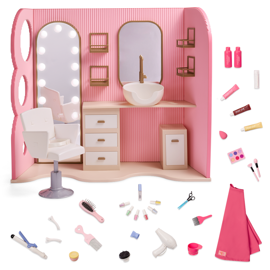 Our Generation Style & Shine Hair Salon for 18-inch Dolls