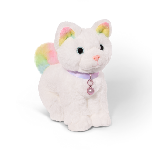 Posable Angora Cat Plush