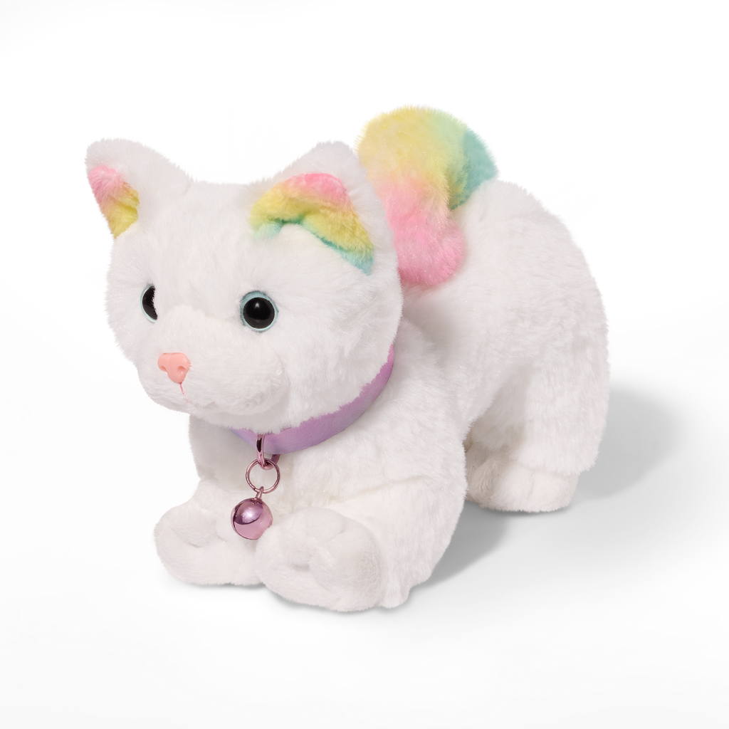 Posable Angora Cat Plush