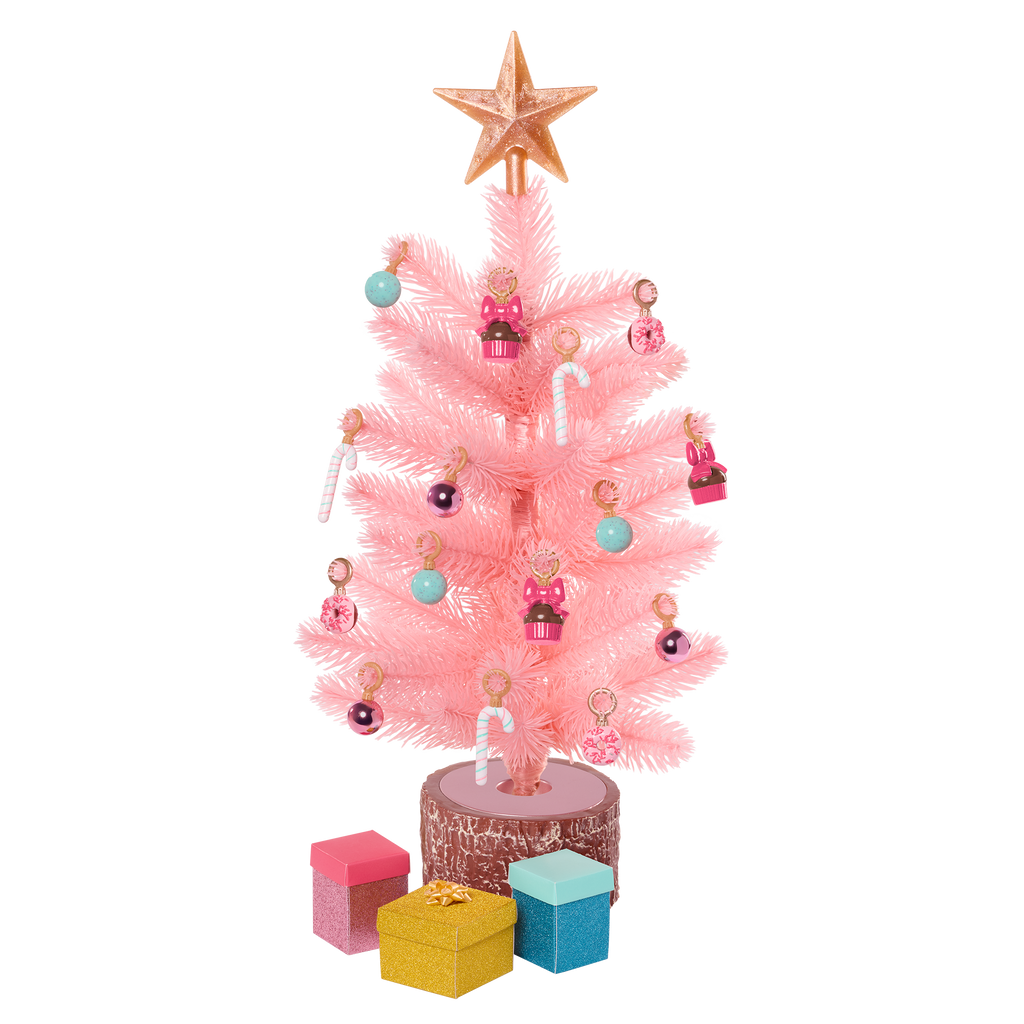 Our Generation Sweet Surprise Holiday Tree Accessories for 18-inch Dolls