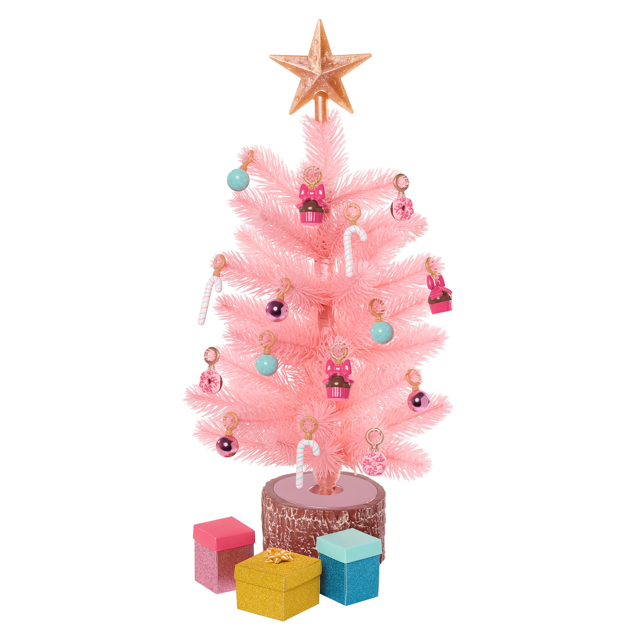 Our Generation Sweet Surprise Holiday Tree Accessories for 18-inch Dolls