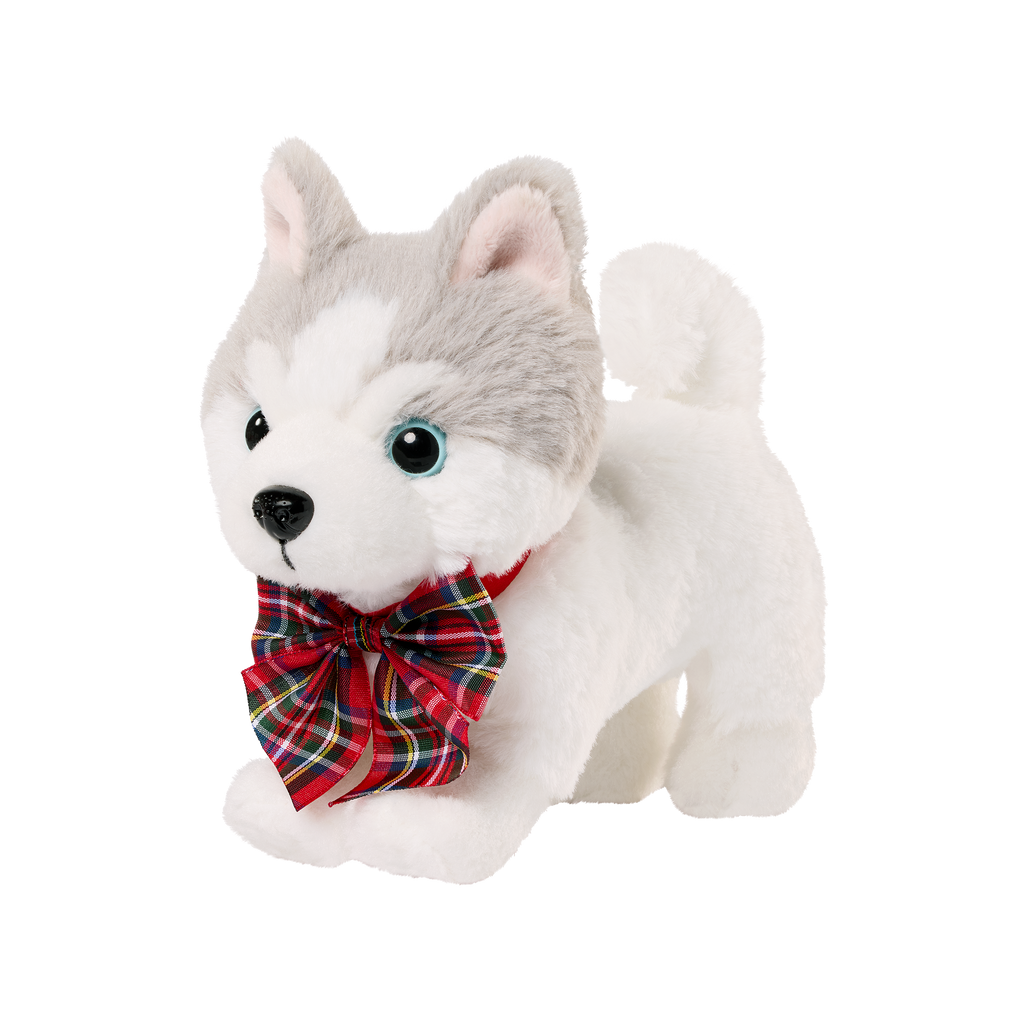Our Generation Igloo Holiday Husky Pet Plushie